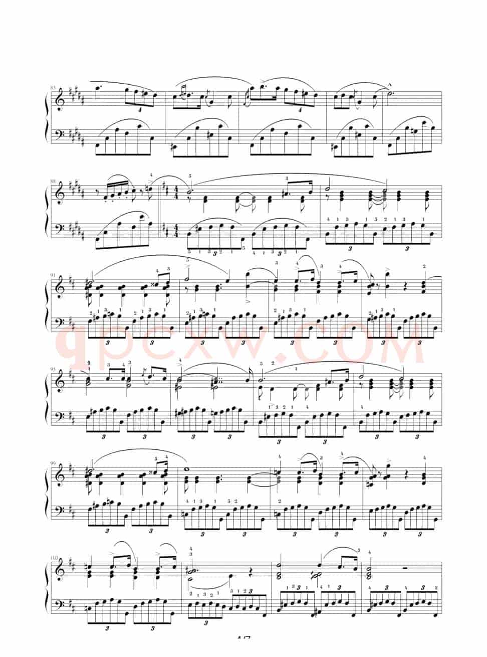 B大调夜曲，Op.9,No.3（肖邦第3号夜曲）