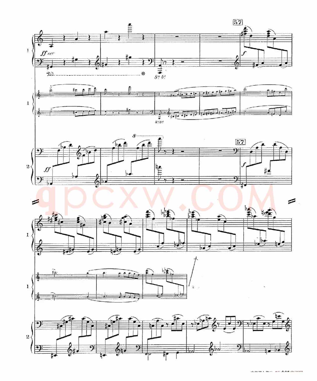 Concerto for 2 Pianos in d Minor(d小调双钢琴协奏曲· 第三乐章)