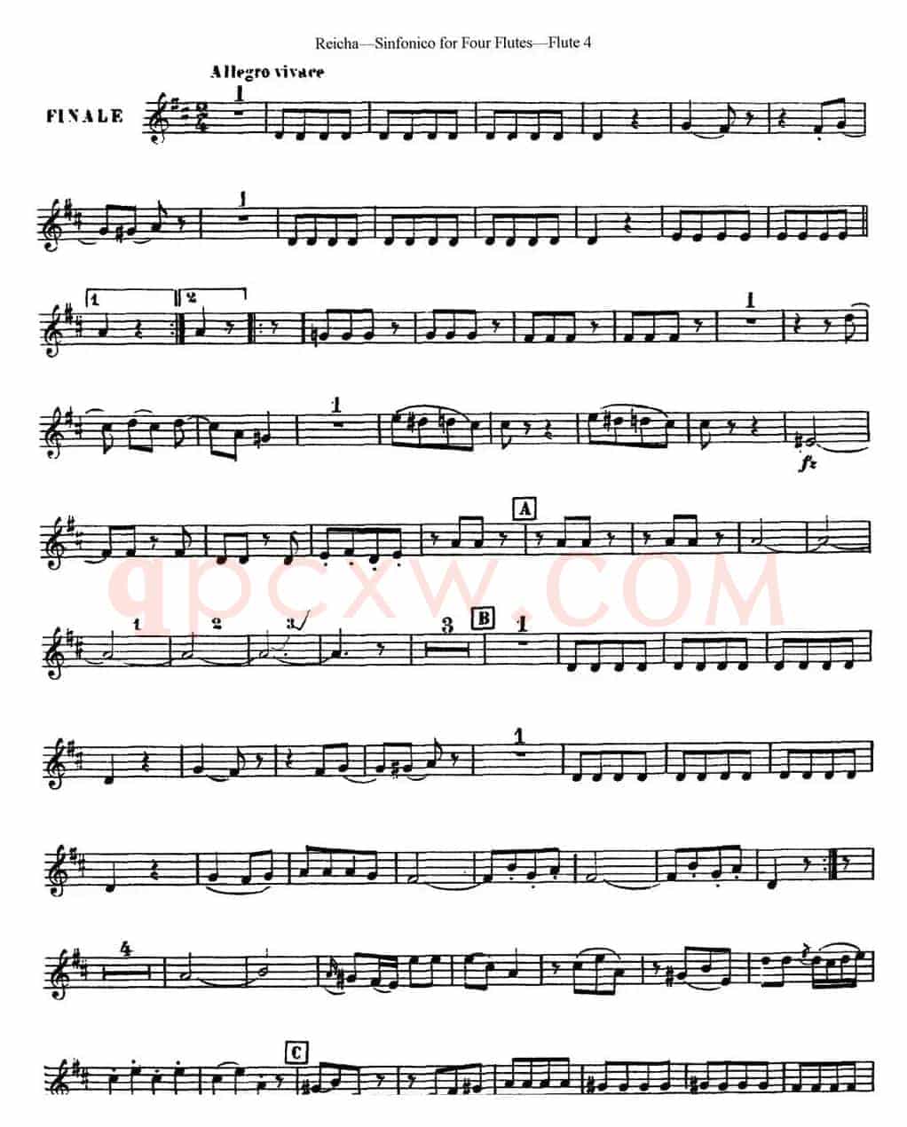 瑞查长笛四重奏（Flute 4）