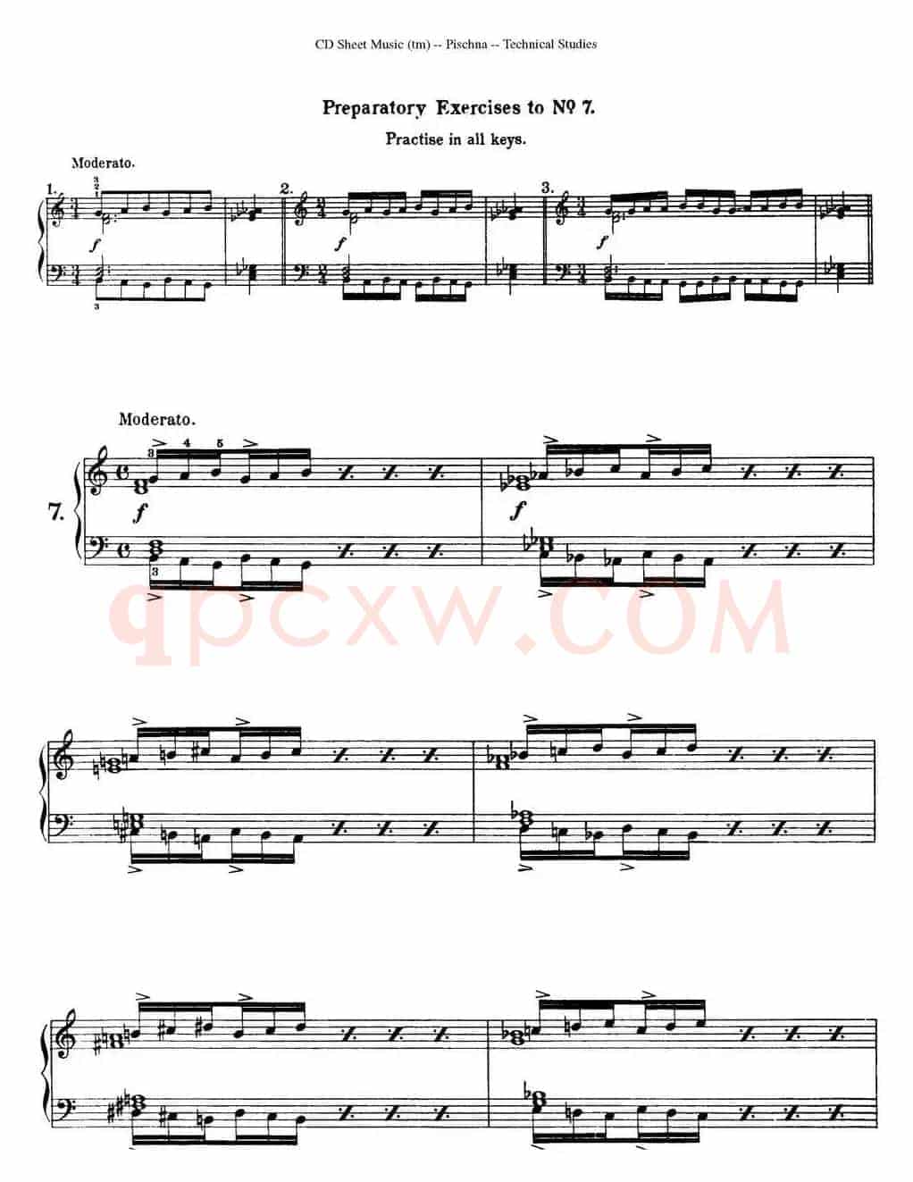 Technical Studies 60 Progressive Exercises （60首钢琴循序渐进练习曲 P11——20）