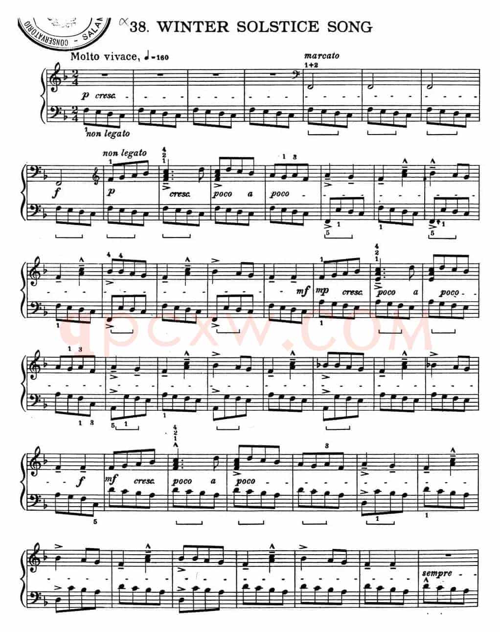 For Children Sz.42（献给孩子们·38）