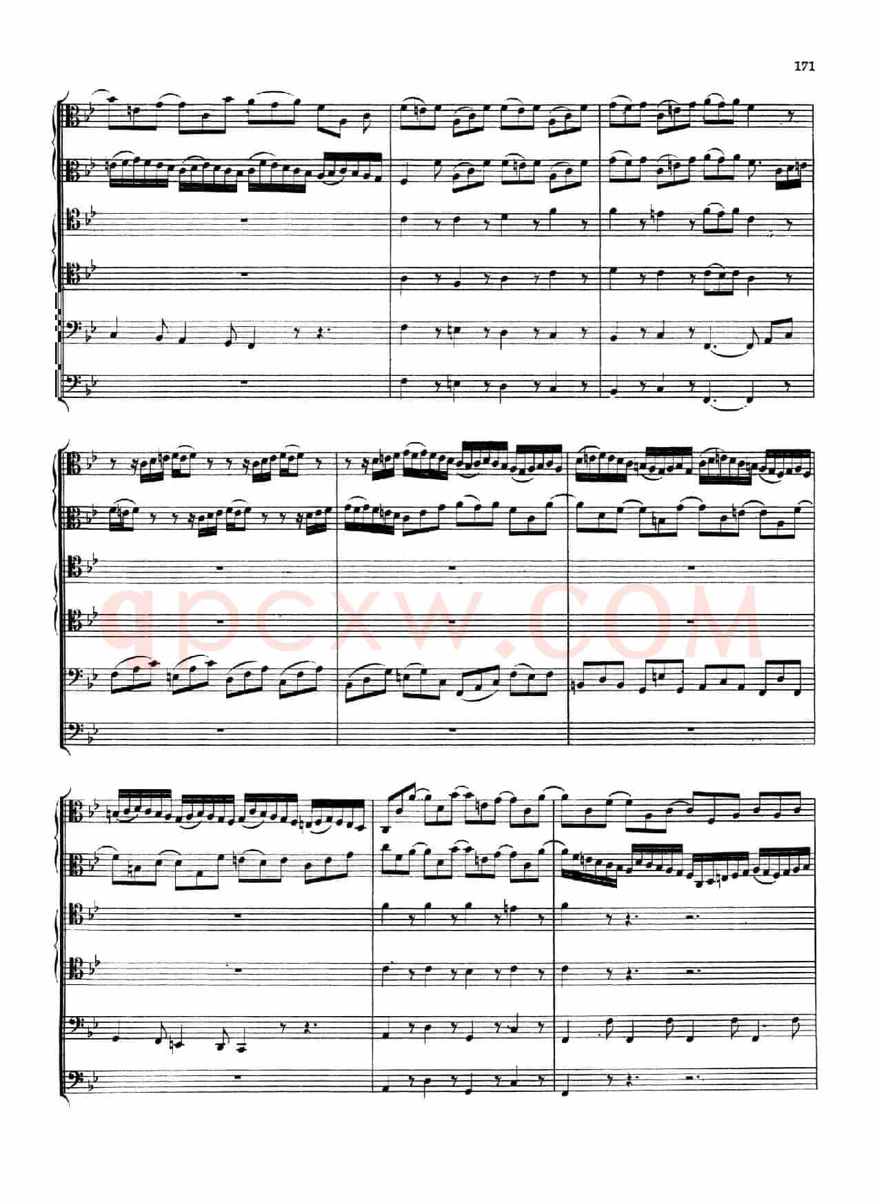 Brandenburg Concerto No.6 in B-flat Major（勃兰登堡协奏曲第六号）