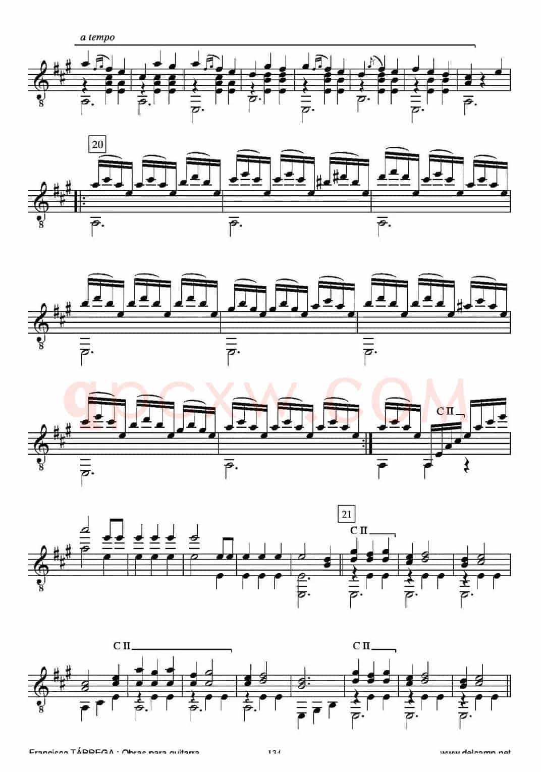 GRAN JOTA DE CONCIERTO(Arreglado sobre la Jota aragonesa de Julian Arcas)(古典吉他)