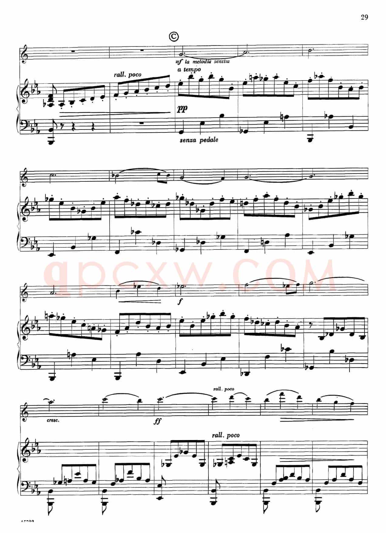 15首古典萨克斯独奏曲：6、Intermezzo（中音萨克斯+钢琴伴奏）