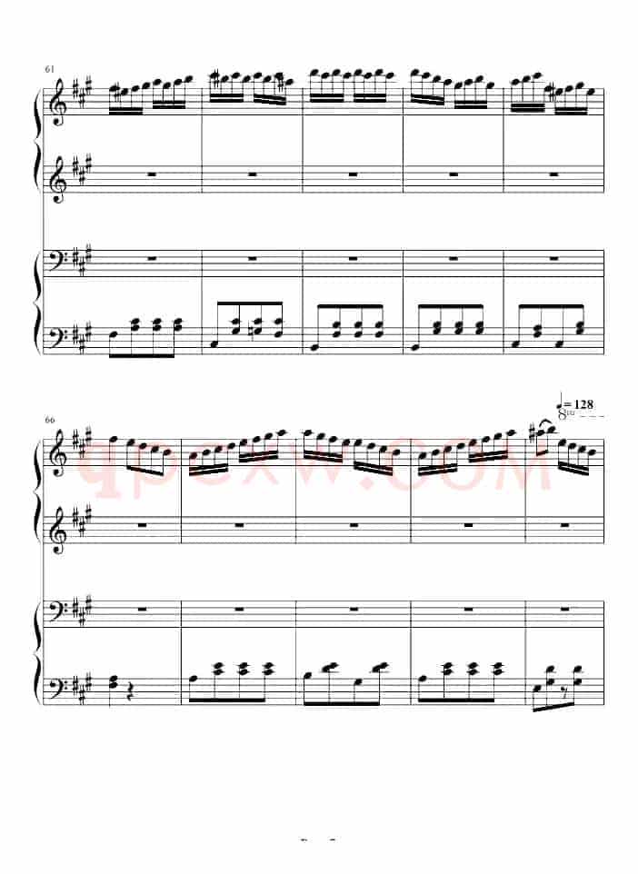 土耳其进行曲（四手联弹、周杰伦李云迪演奏版）