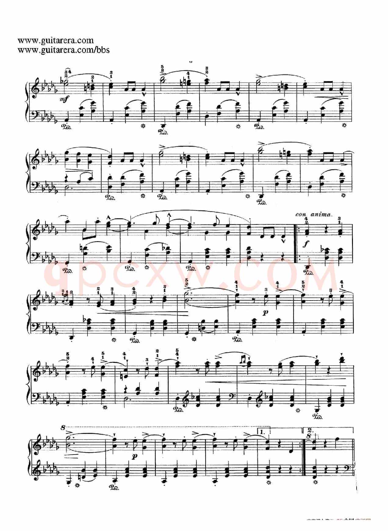 Grande Valse Brillante in E-flat Major Op.18 (降E大调华丽辉煌圆舞曲)