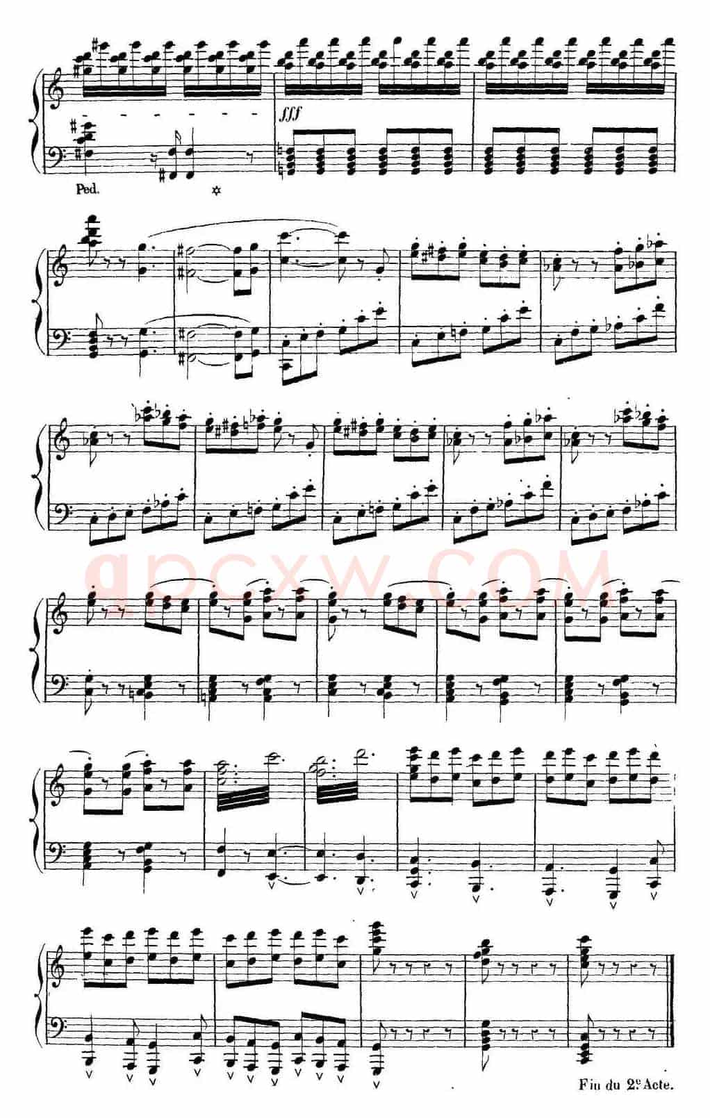 Carmen for Solo Piano（卡门全剧钢琴独奏版）（No.18）