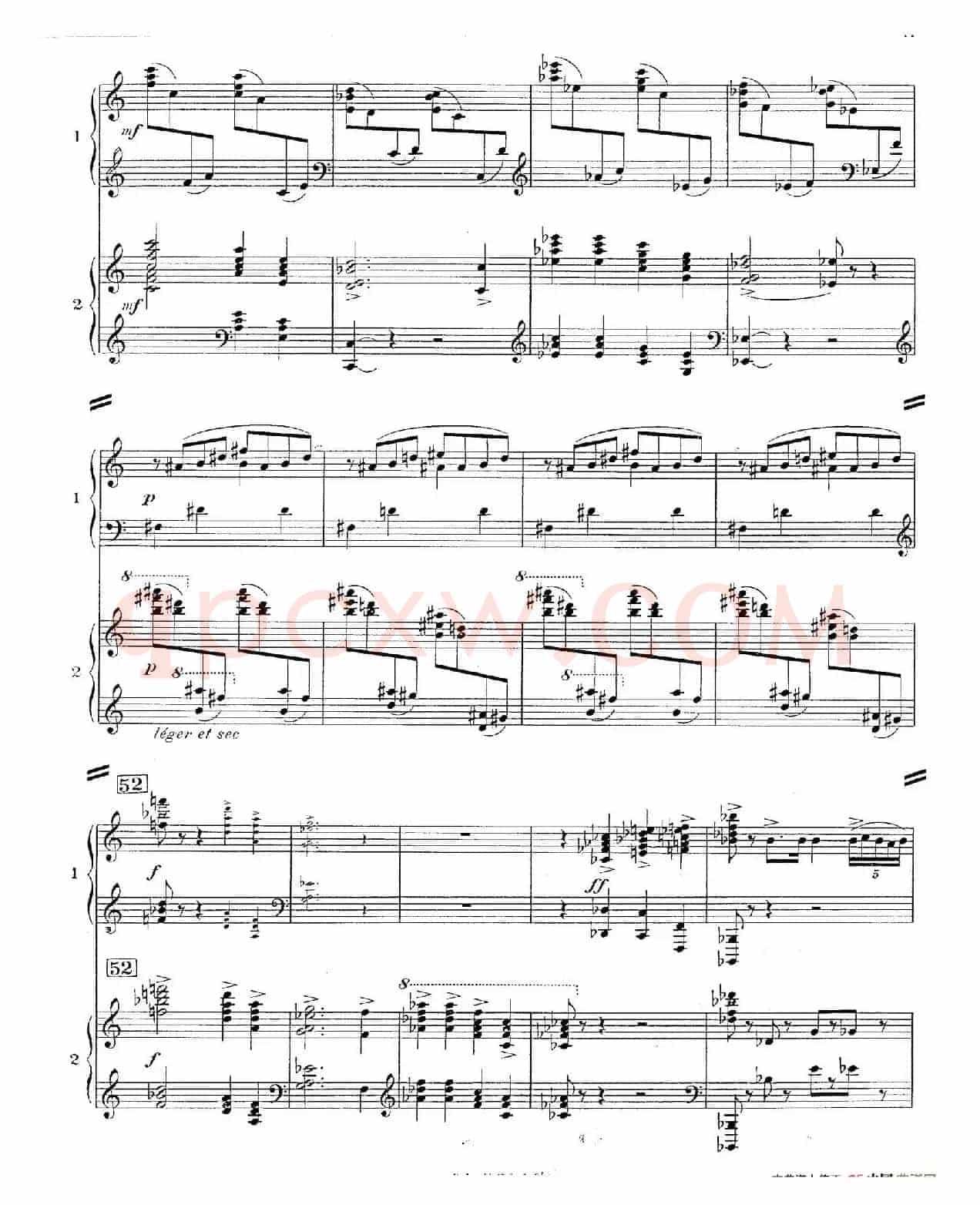 Concerto for 2 Pianos in d Minor(d小调双钢琴协奏曲· 第三乐章)
