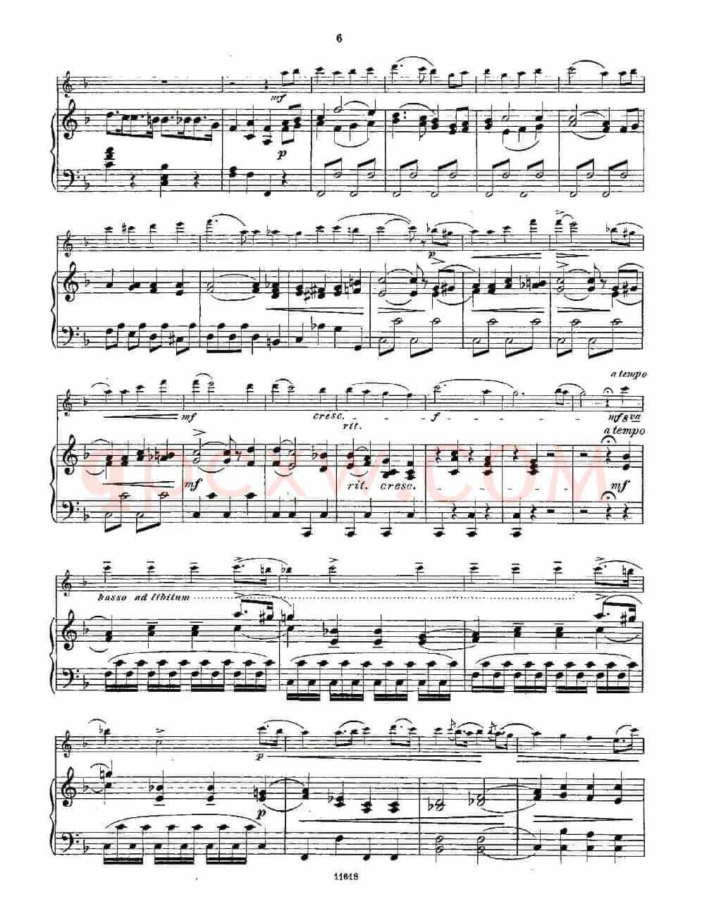 Opern-Transcriptionen.Op.45-3（长笛+钢琴伴奏）