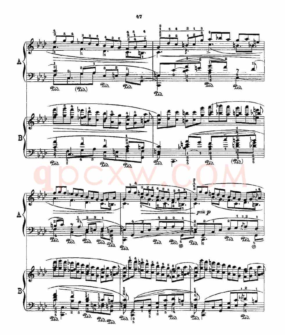 肖邦《练习曲》Fr.Chopin Op.25 No2-3