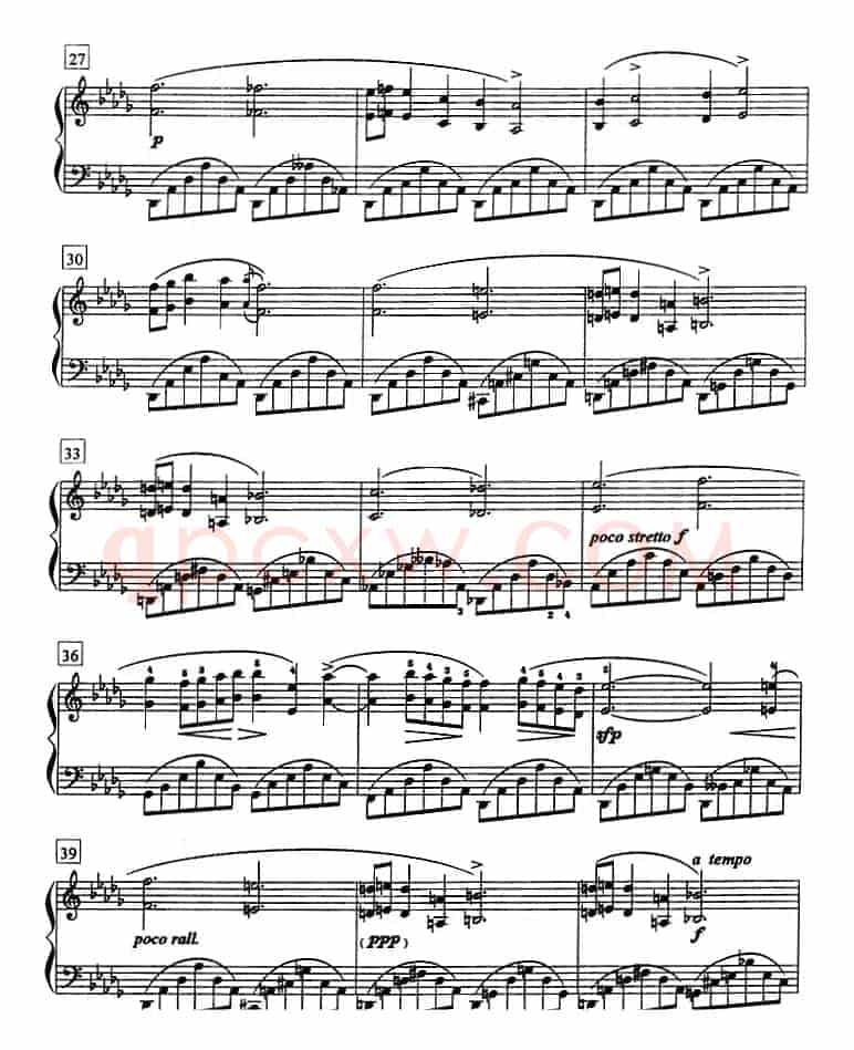 钢琴教程第七级 中外乐曲（夜曲 Op.9 No.1）
