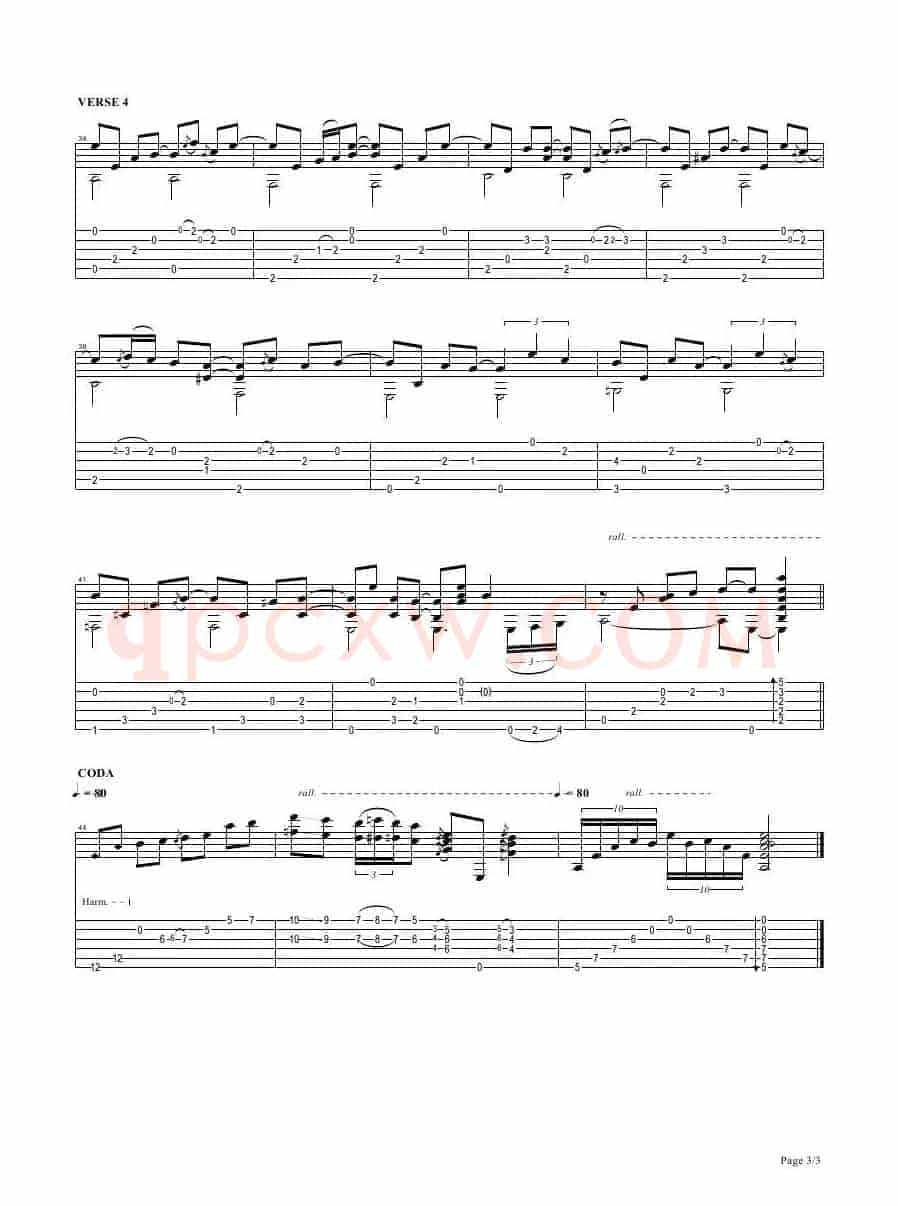 tommy emmanuel：stay close to me version（指弹吉它）