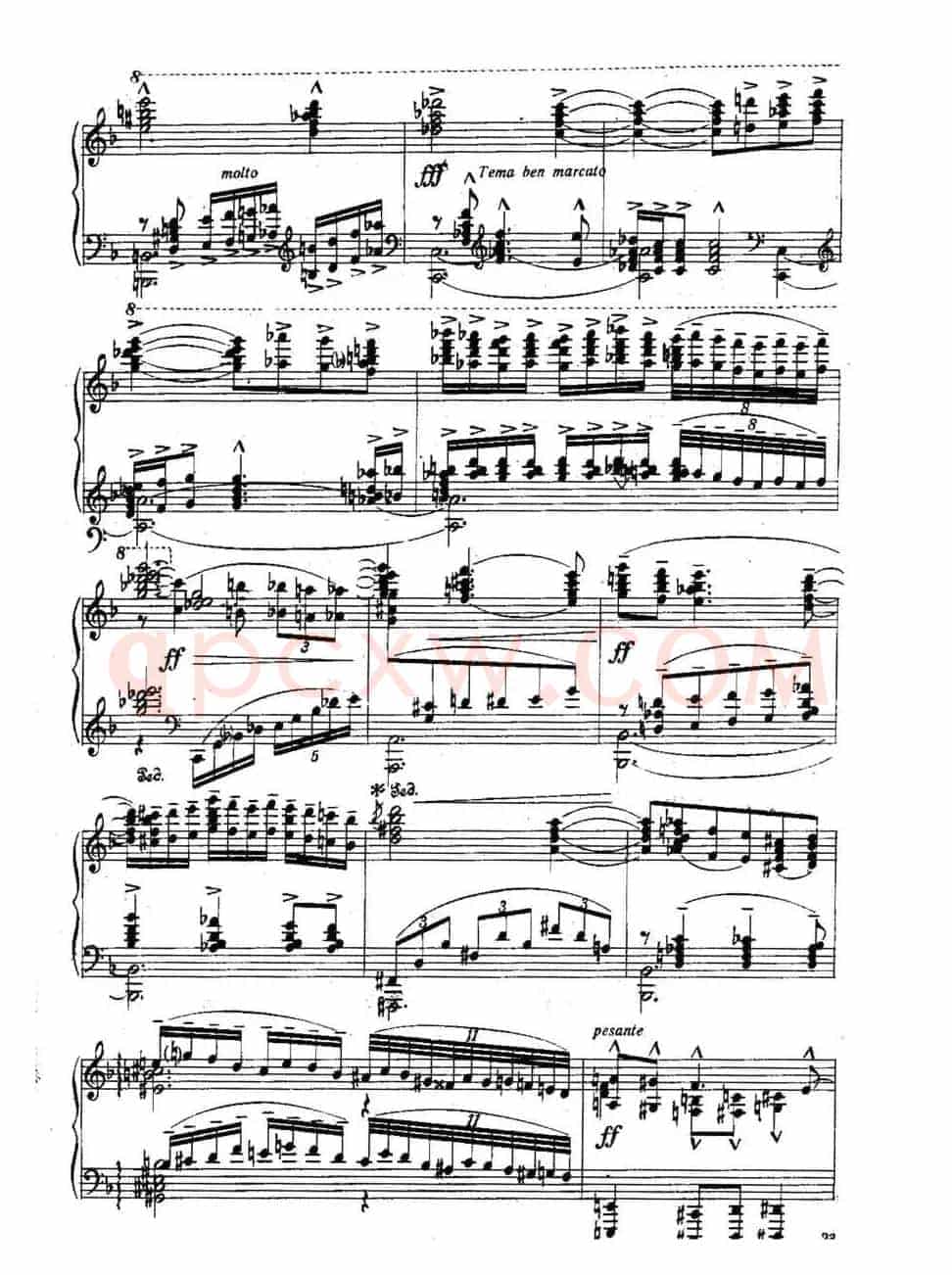 Six Préludes Exotiques Op·17（6首特色前奏曲·2）