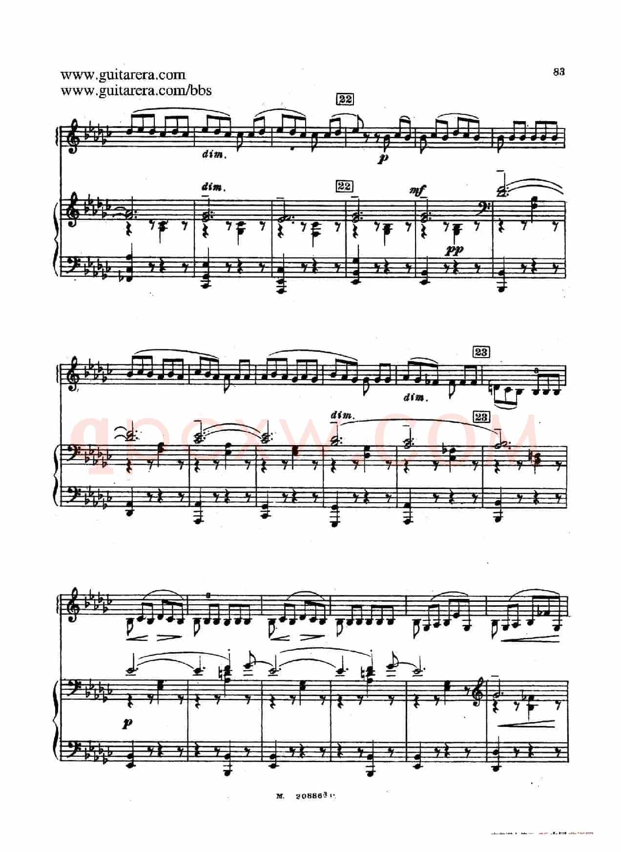 第二双钢琴组曲 Suite for Two Pianos No.2 Op.17(4. 塔兰泰拉舞曲 Tarantella)