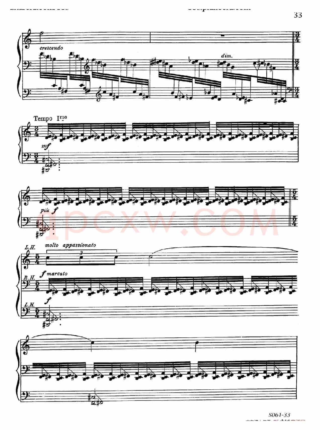 Poems of 1917 Op.41(1917之诗 8. 战争)