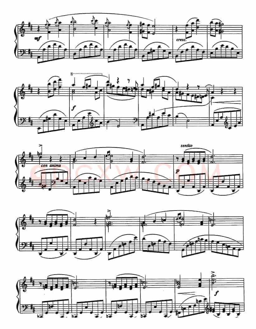 现代钢琴曲：30、安达鲁扎小夜曲