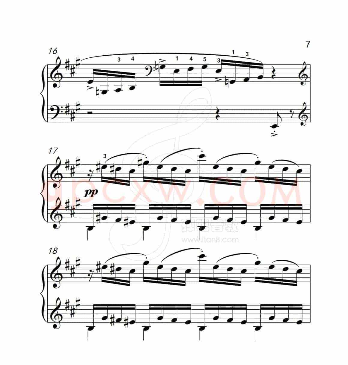 练习曲 6（克拉莫钢琴练习曲60首）