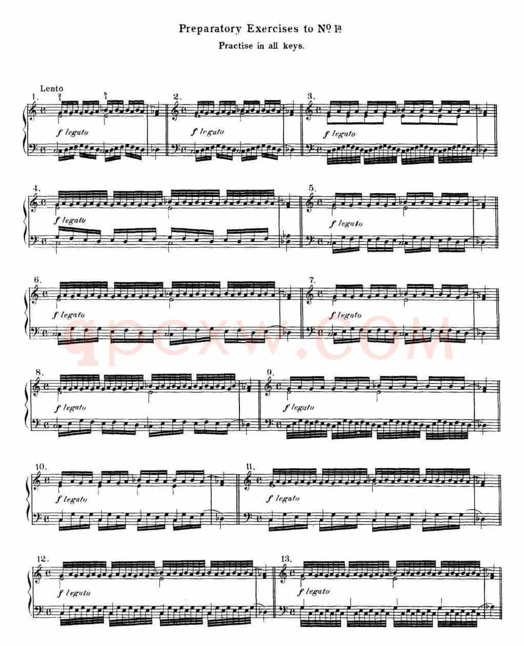 Technical Studies 60 Progressive Exercises (60首钢琴循序渐进练习曲 P1——10)