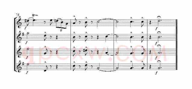 Yellow Jazz（saxophone quartet、四重奏）