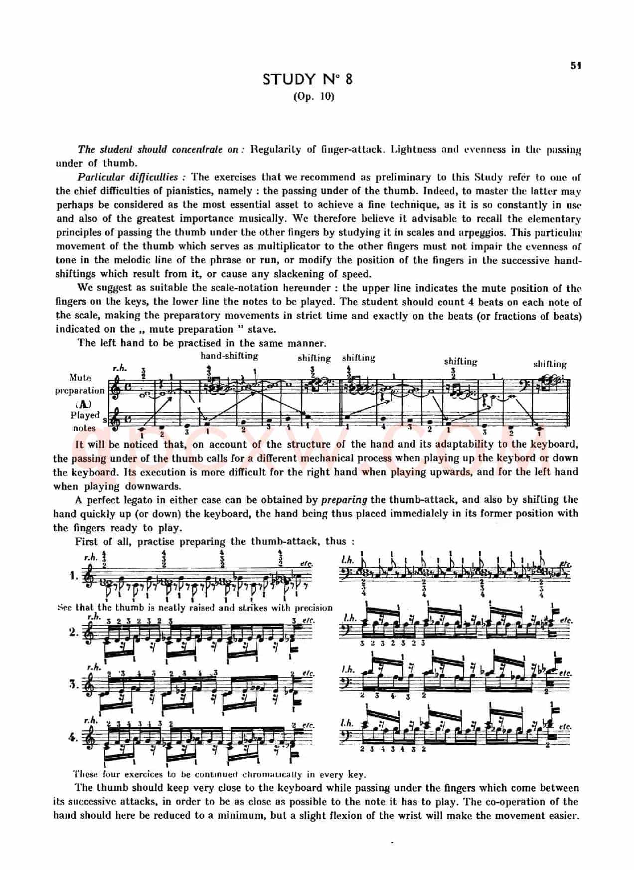 12 Etudes Op.10 柯尔托教学版(12首练习曲·8)