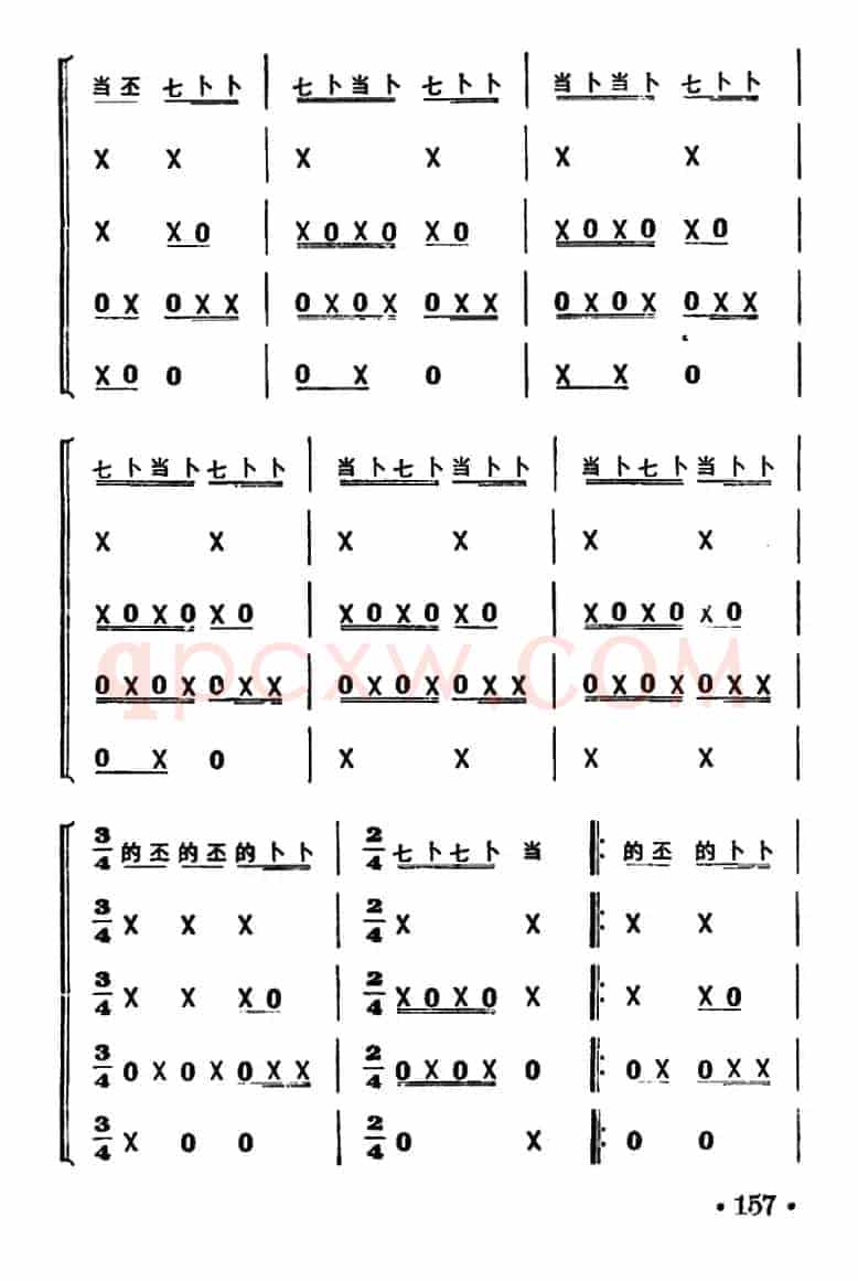 锦鸡拖尾（打击乐合奏）
