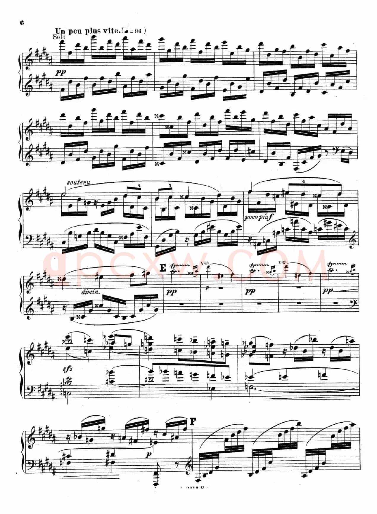 Symphony on a French Mountain Air Op.25(法国山歌交响曲·钢琴独奏·Ⅰ)