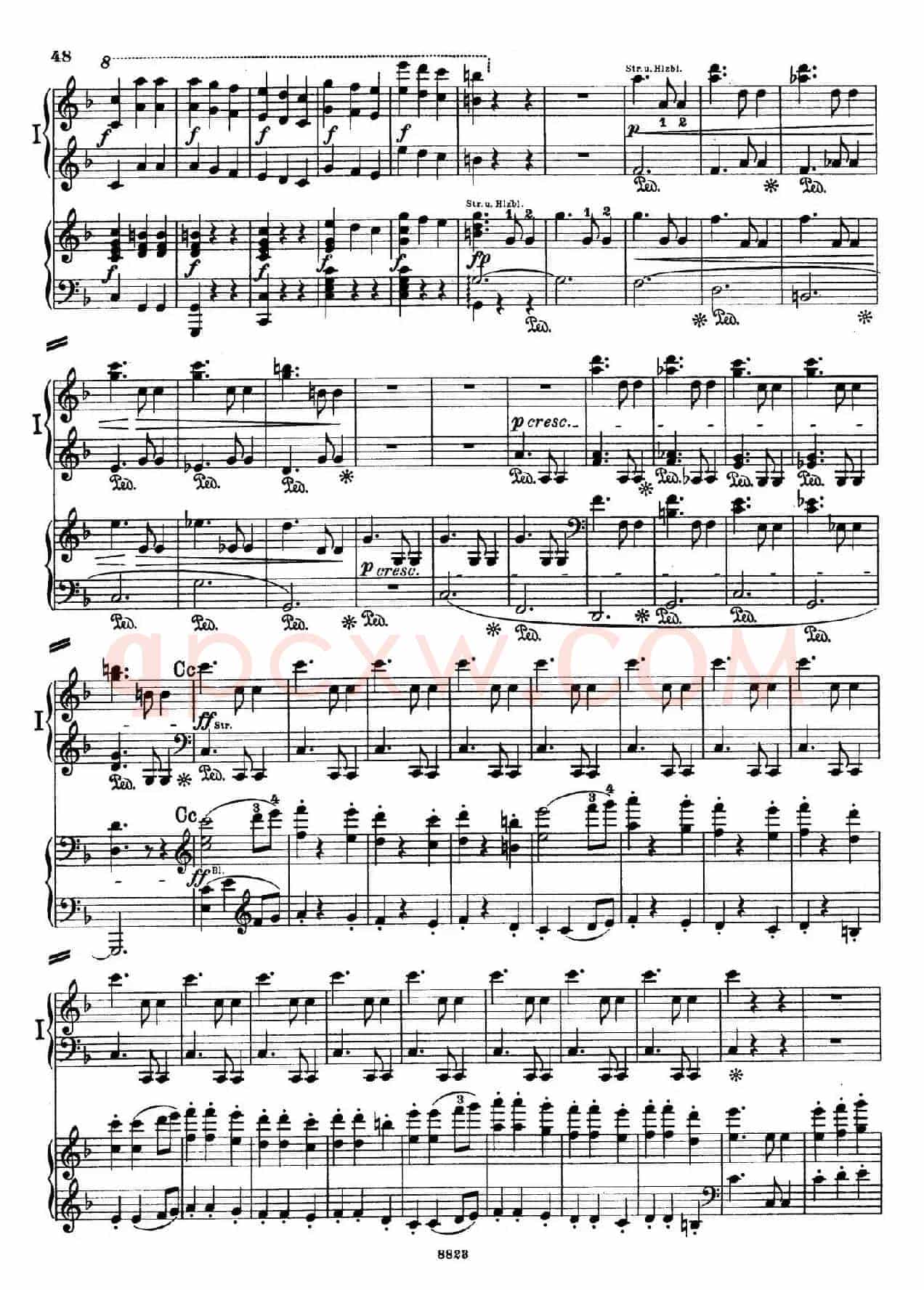 d小调第九交响曲 Op.125(双钢琴P43——52)