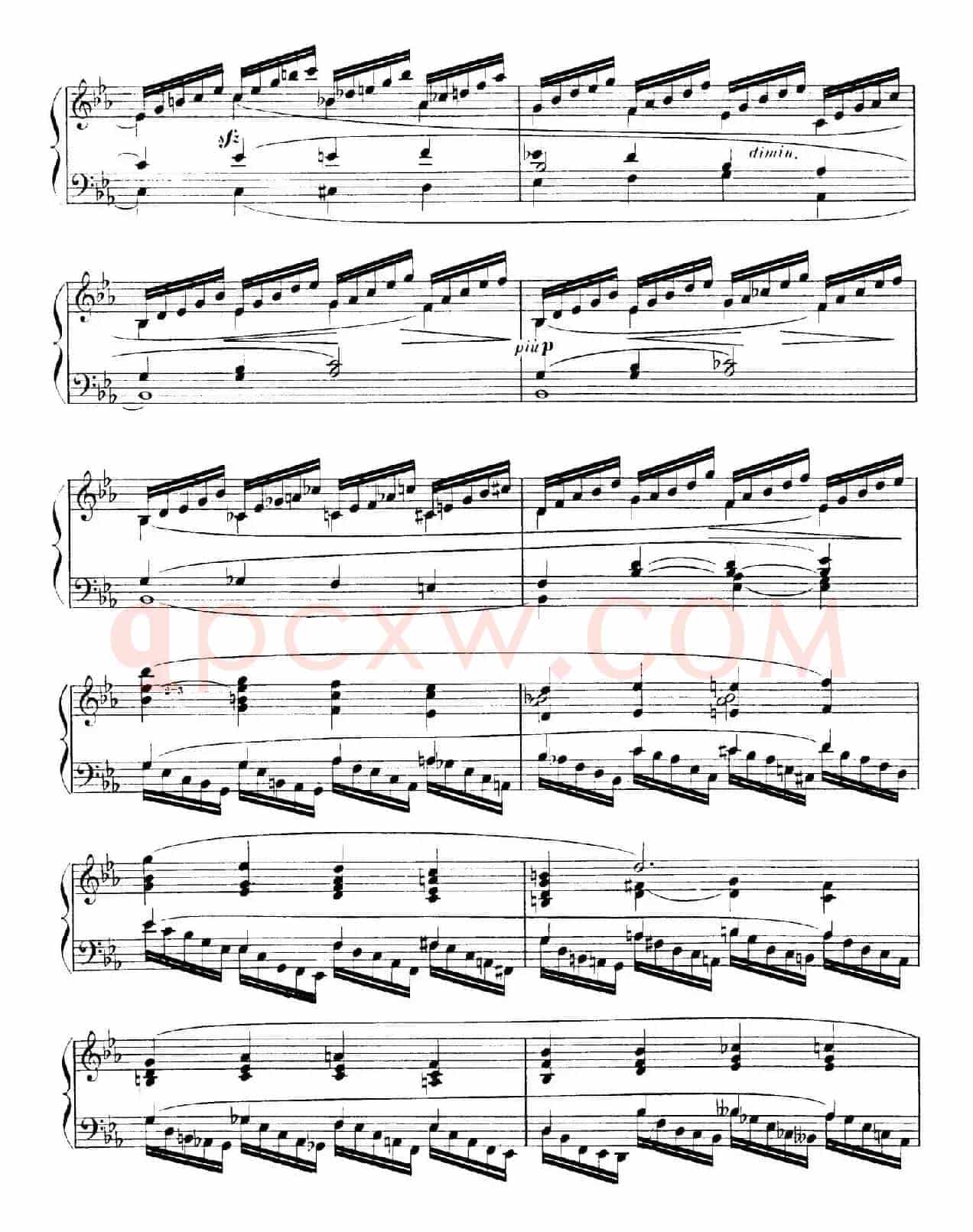 15 Etudes de Vortuosite Op.72(15首辉煌练习曲·14)
