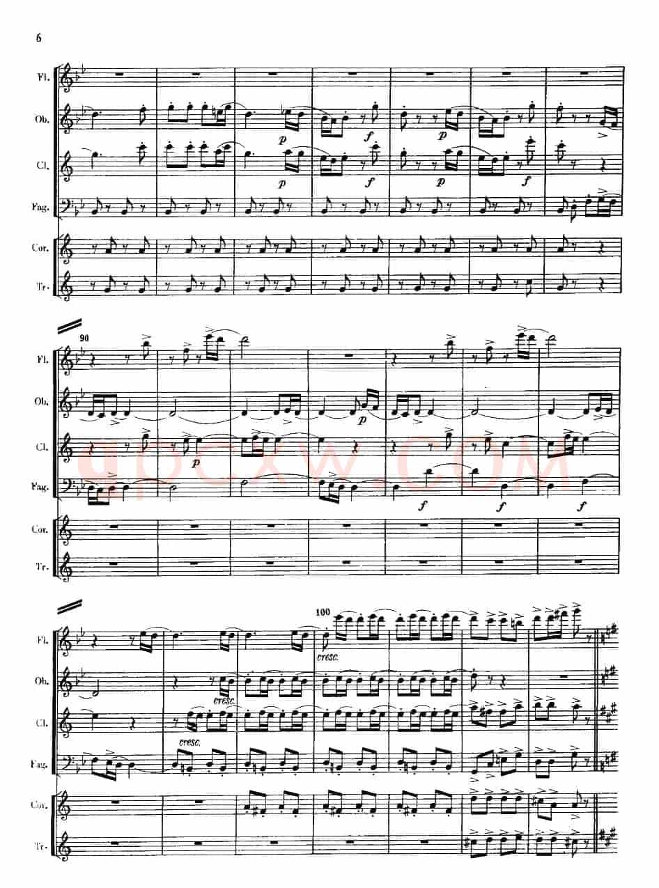 回旋曲（管乐六重奏）