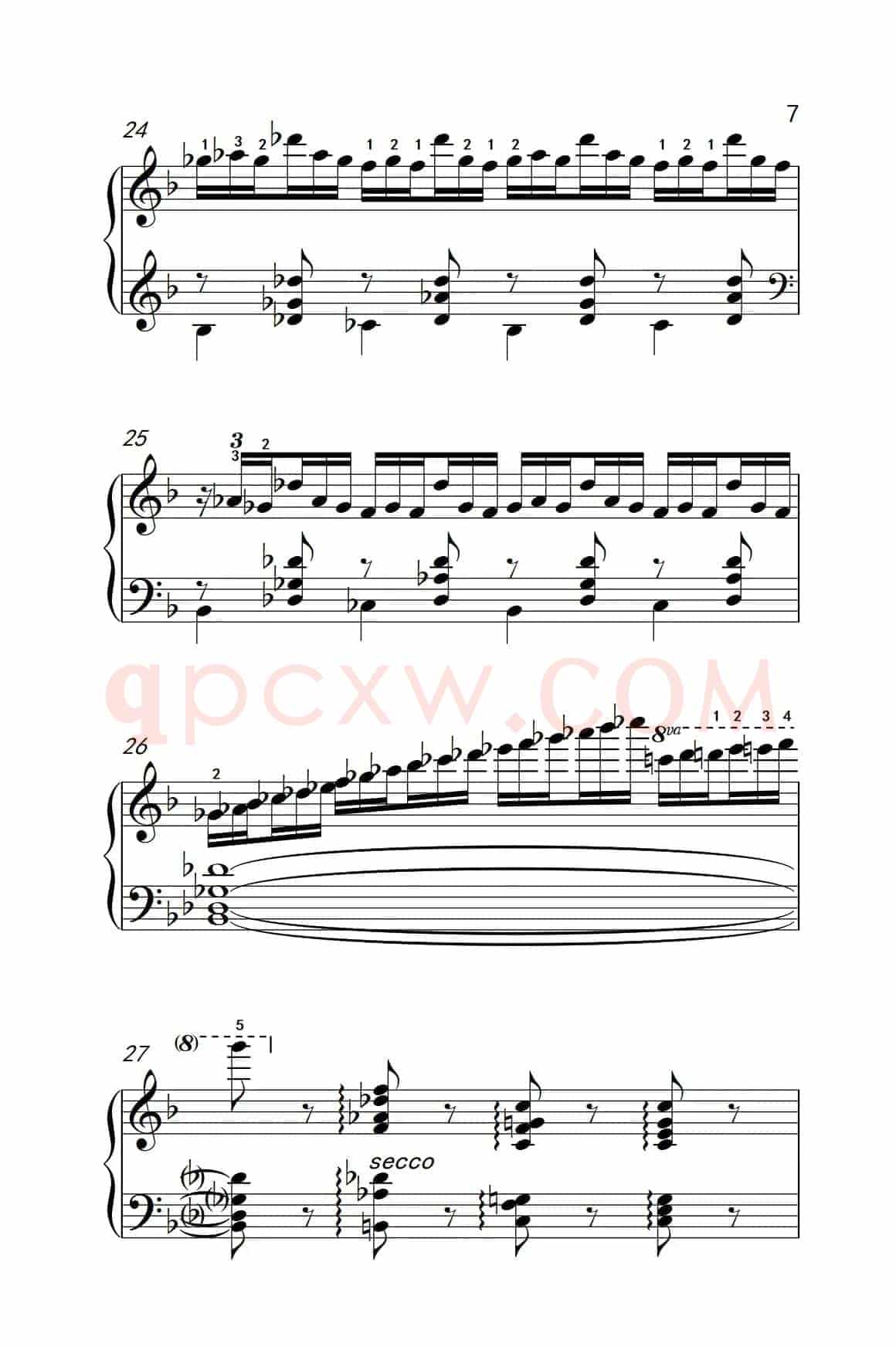 第八级3.练习曲 No.6 （中央音乐学院 钢琴（业余）考级教程 7-9级）