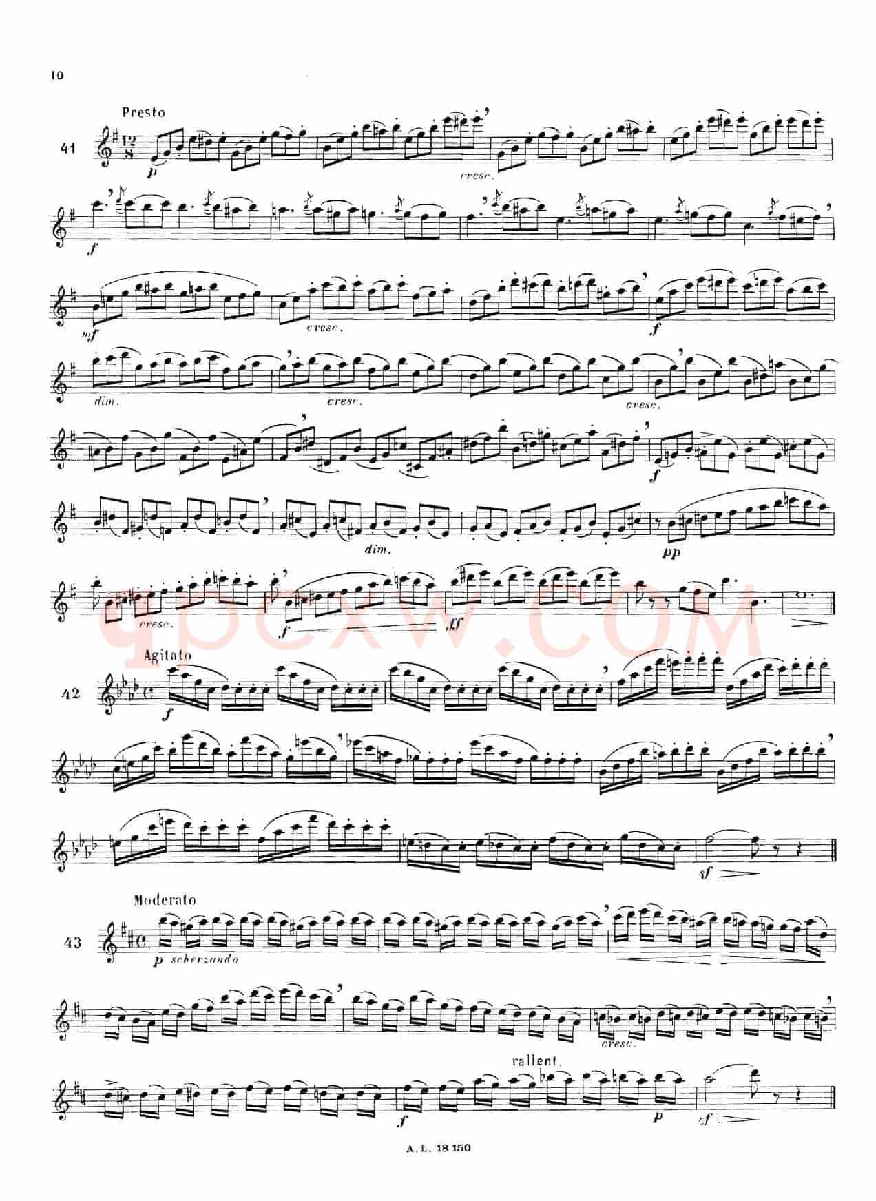 简易练习曲100首