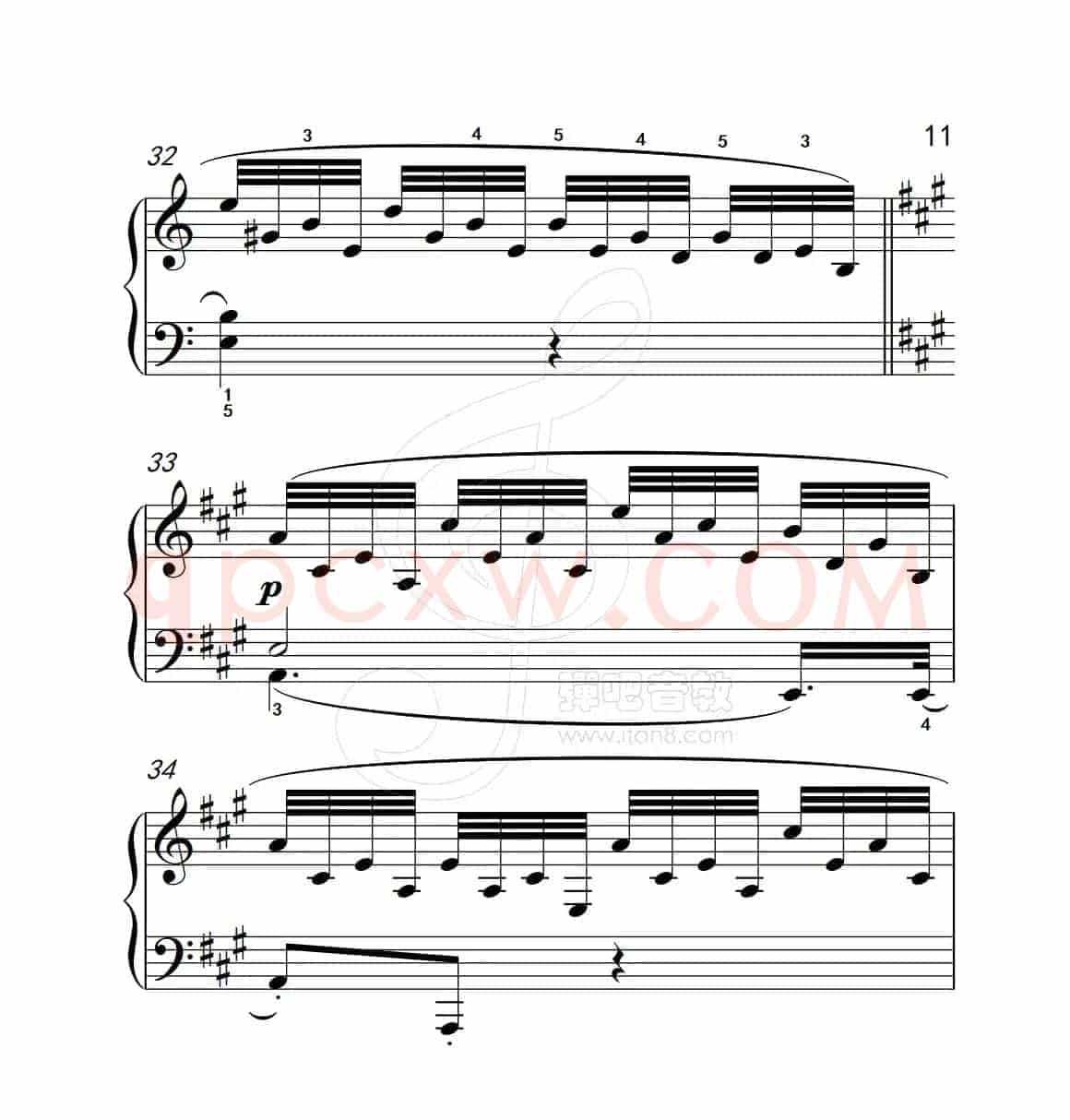 练习曲 37（克拉莫钢琴练习曲60首）