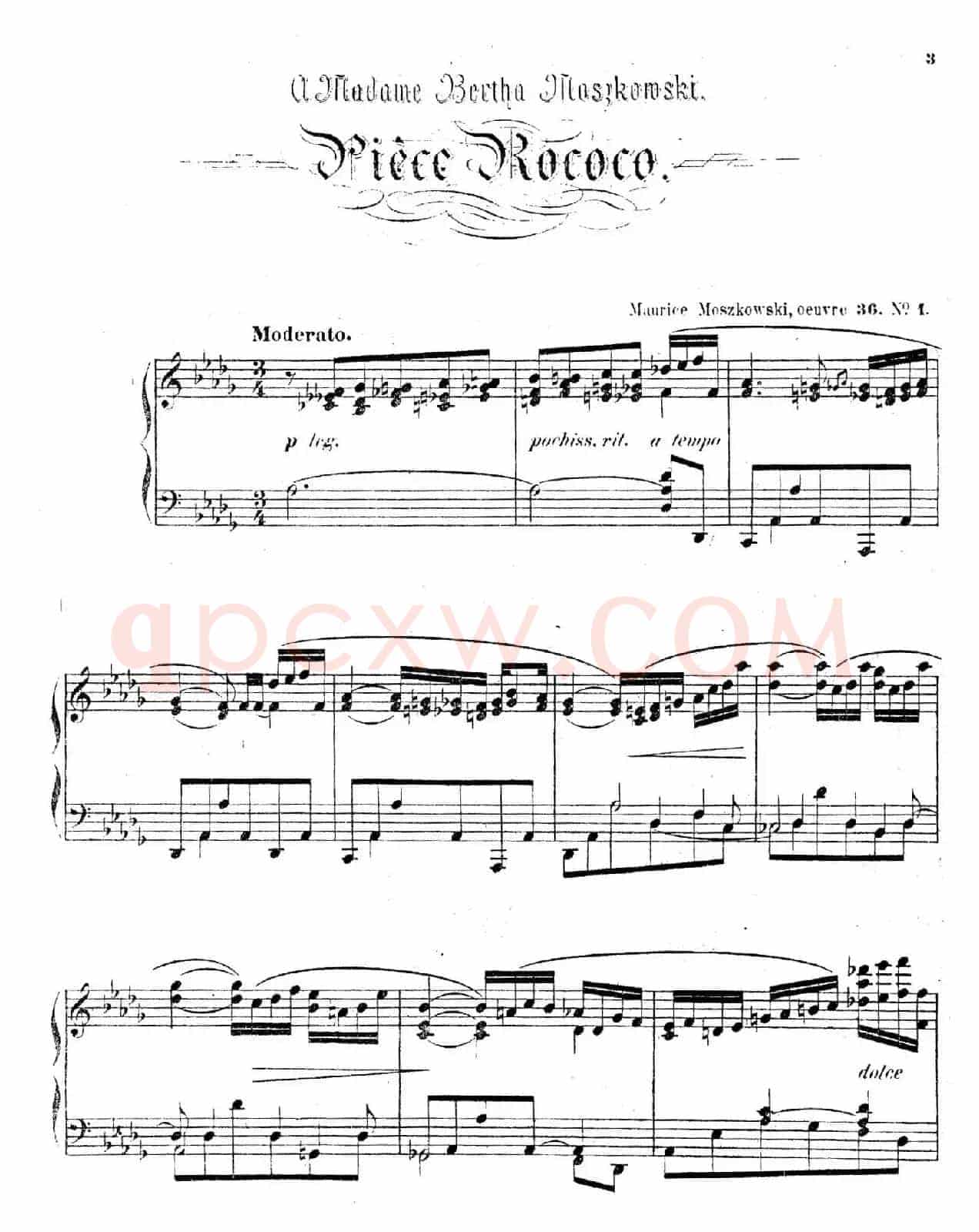 Characteristic Pieces Op.36(8首个性小品·1)