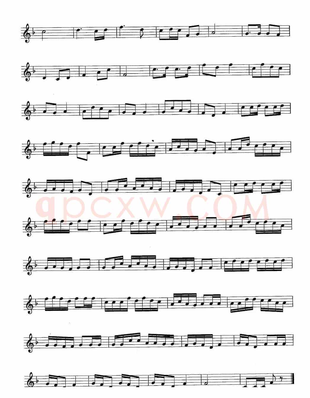 趣味练习曲：秧歌