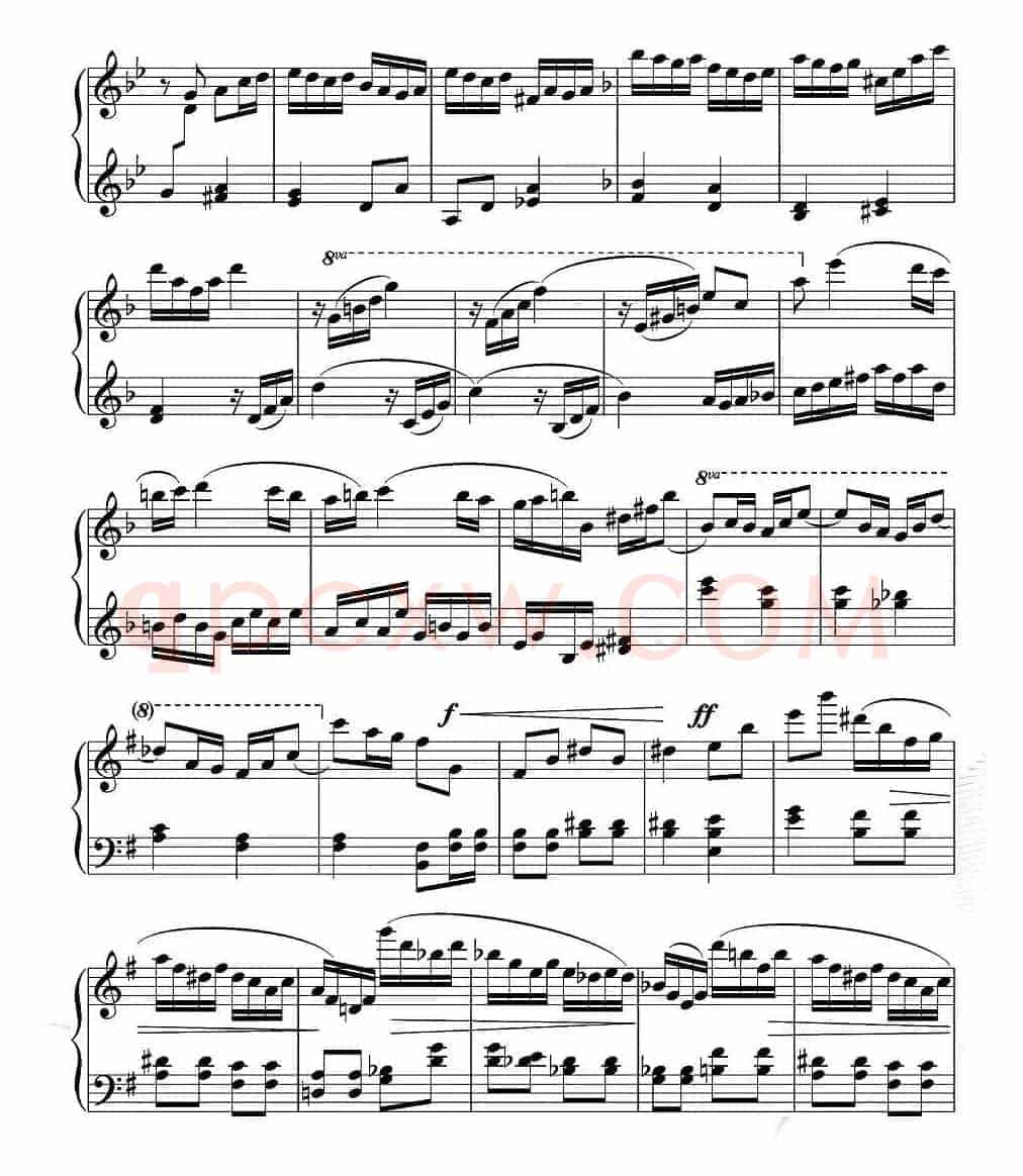 e小调钢琴随想曲