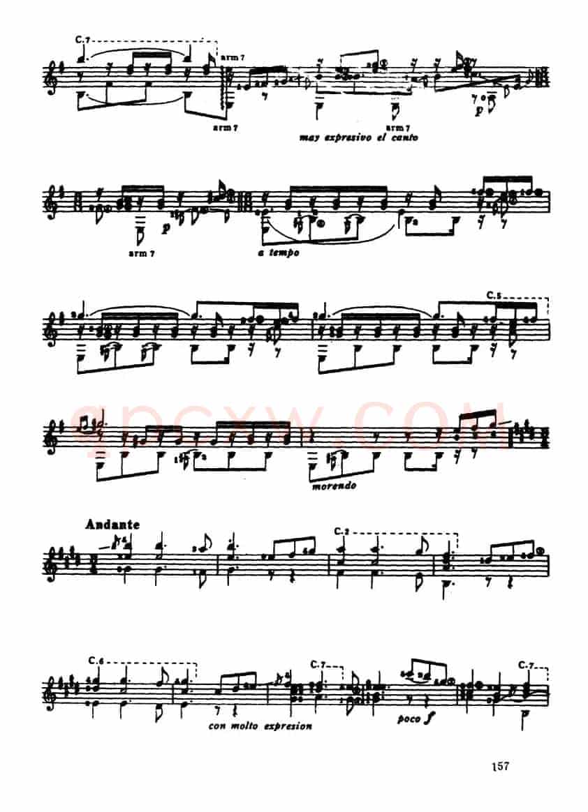 西班牙舞曲第五号（古典吉它）