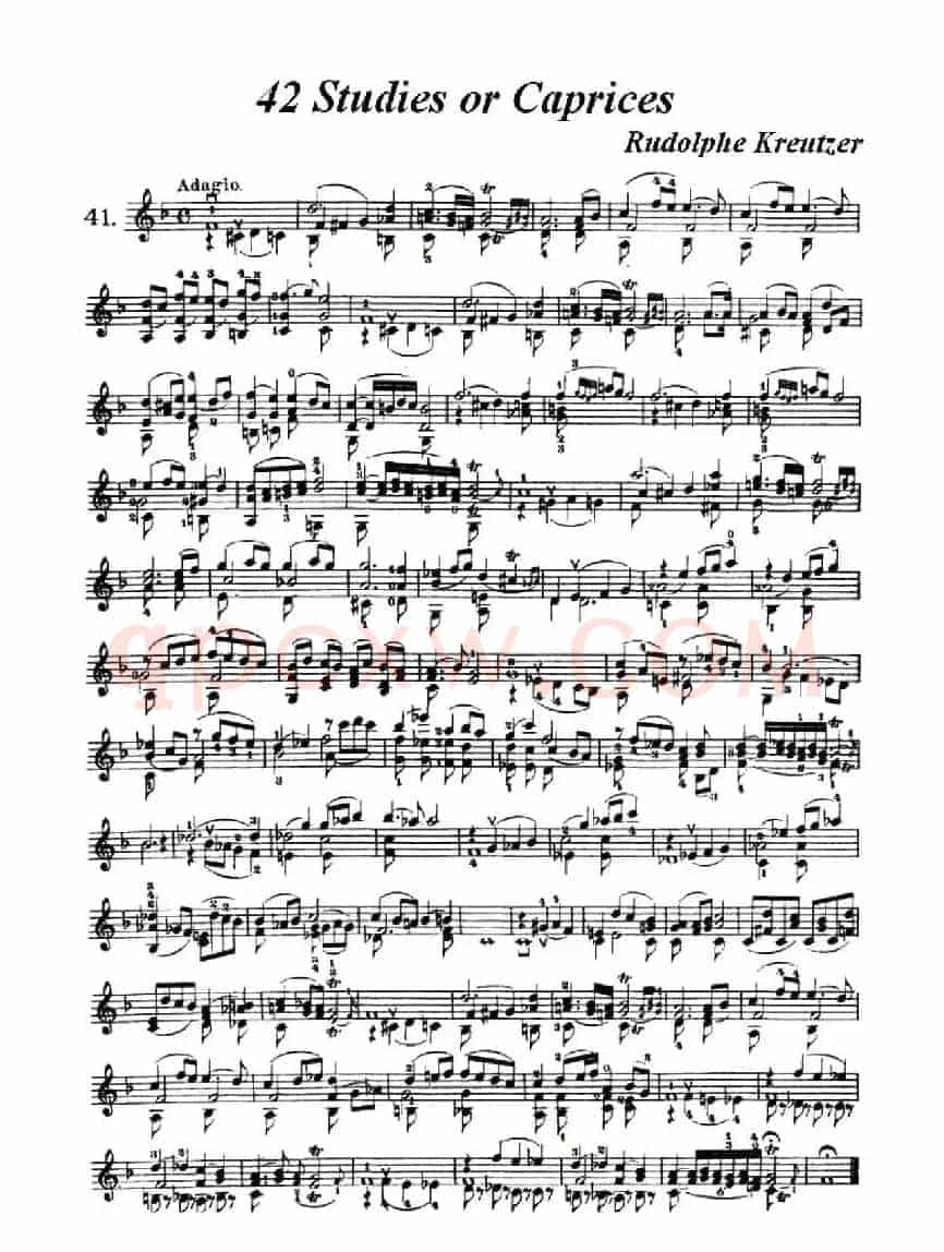 42首练习曲或隨想曲之41