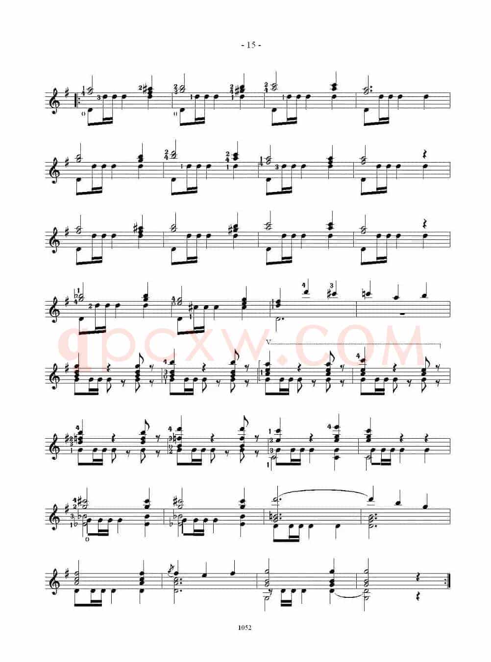 索尔·克斯特26首练习曲之6——10