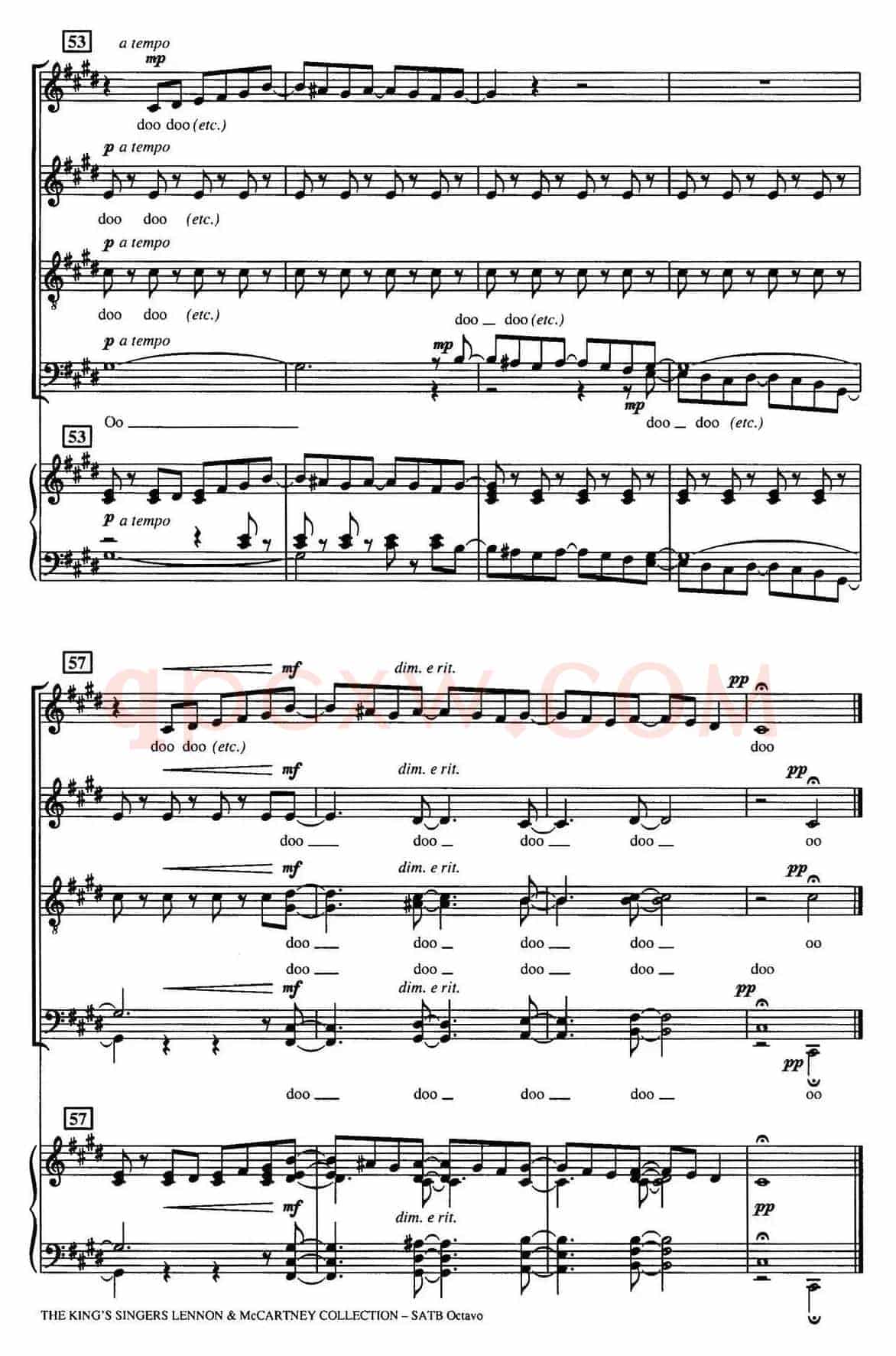 Eleanor Rigby（四重奏）