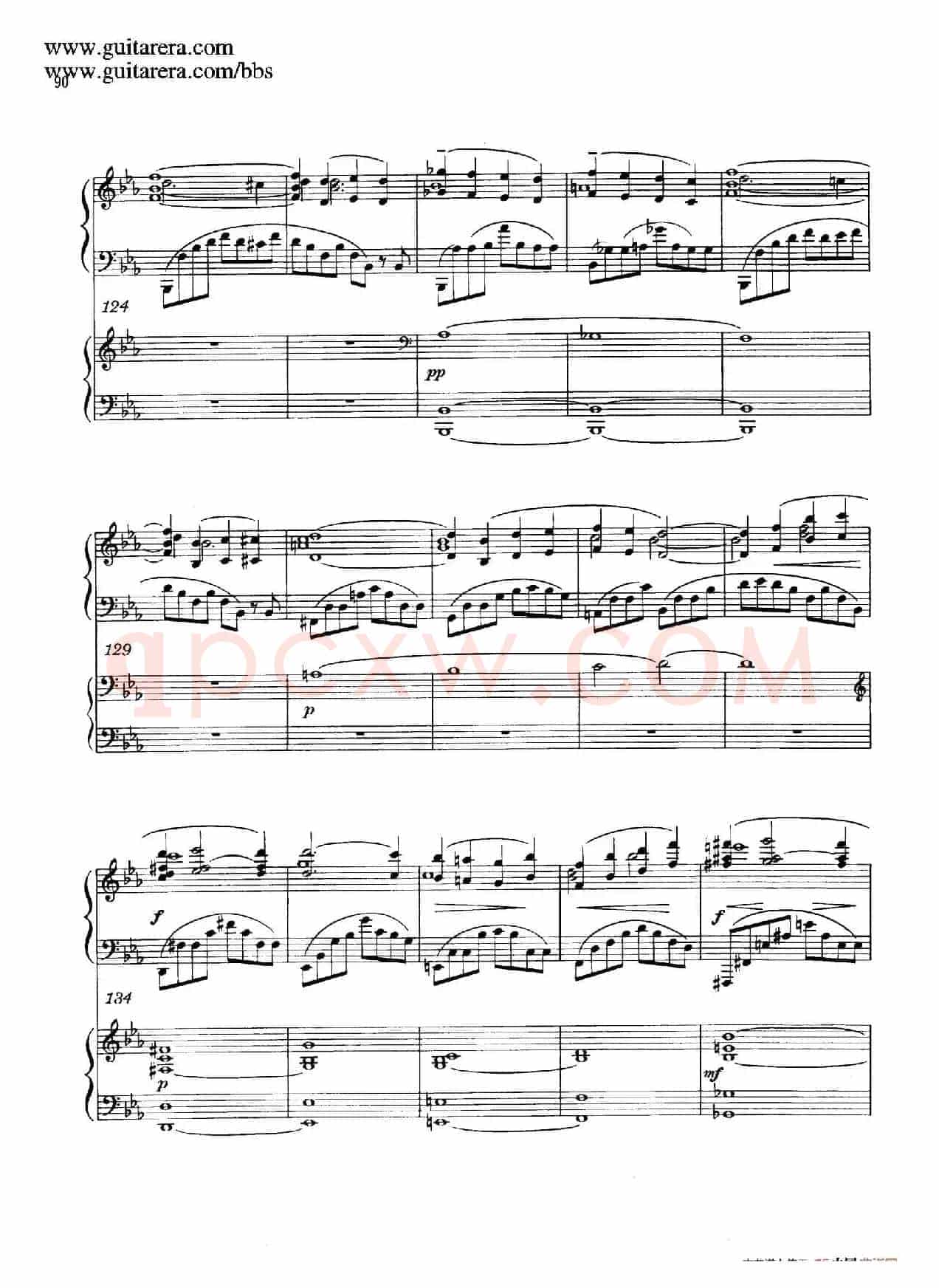 c小调第二钢琴协奏曲 Op.18(双钢琴·第三乐章)