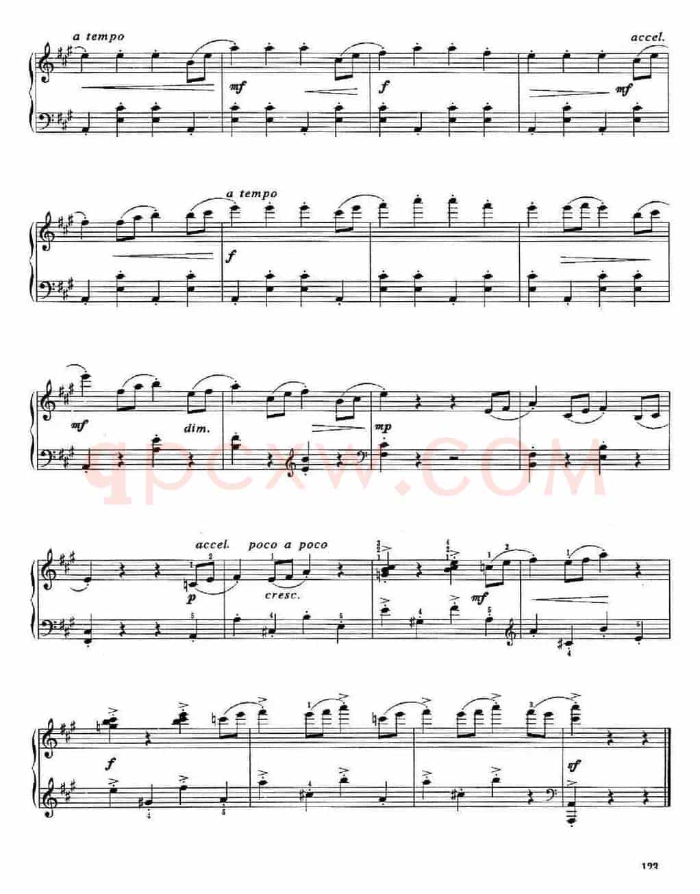 儿童组曲 快乐的节日（钢琴独奏）