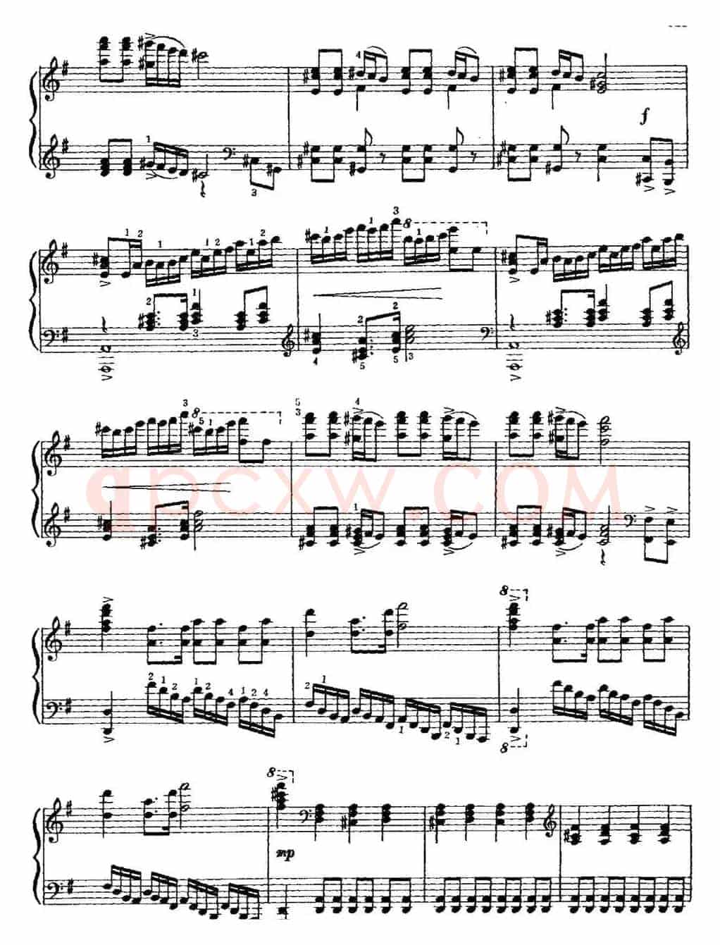 中国钢琴名曲30首：奋勇前进