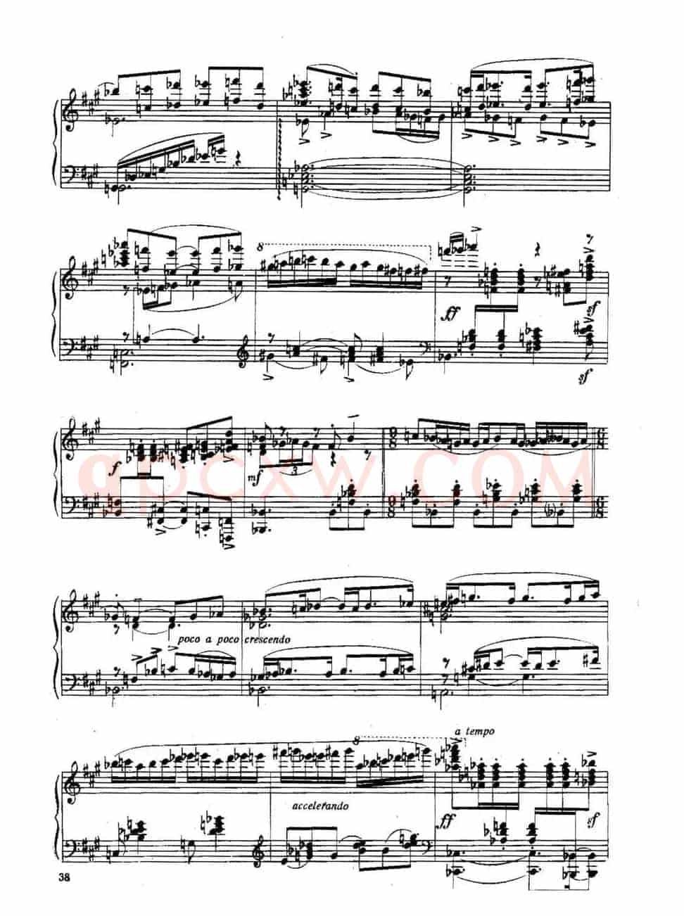Six Préludes Exotiques Op·17（6首特色前奏曲·3）