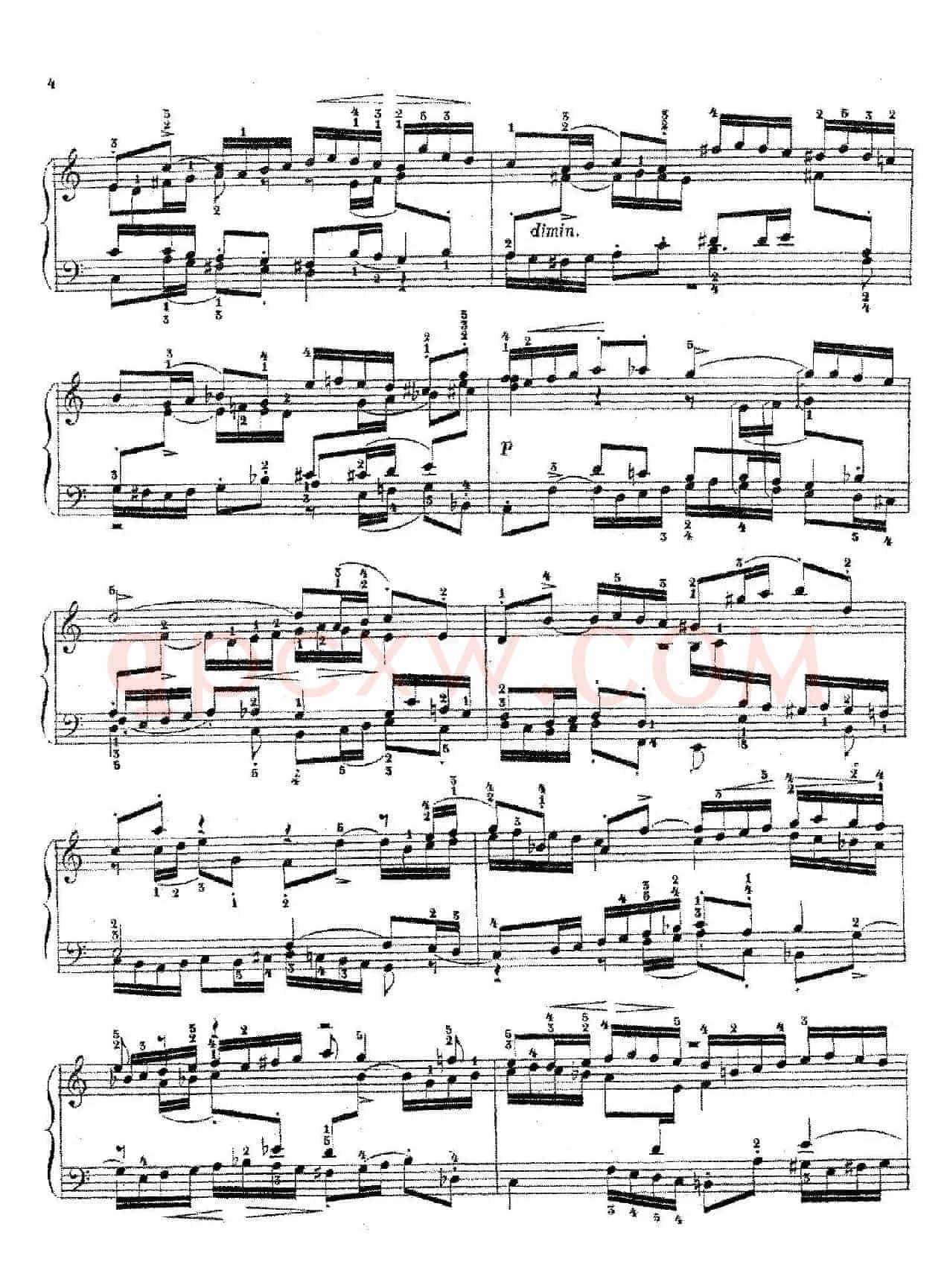 Six Fugues Op.17（6首赋格·Ⅲ）