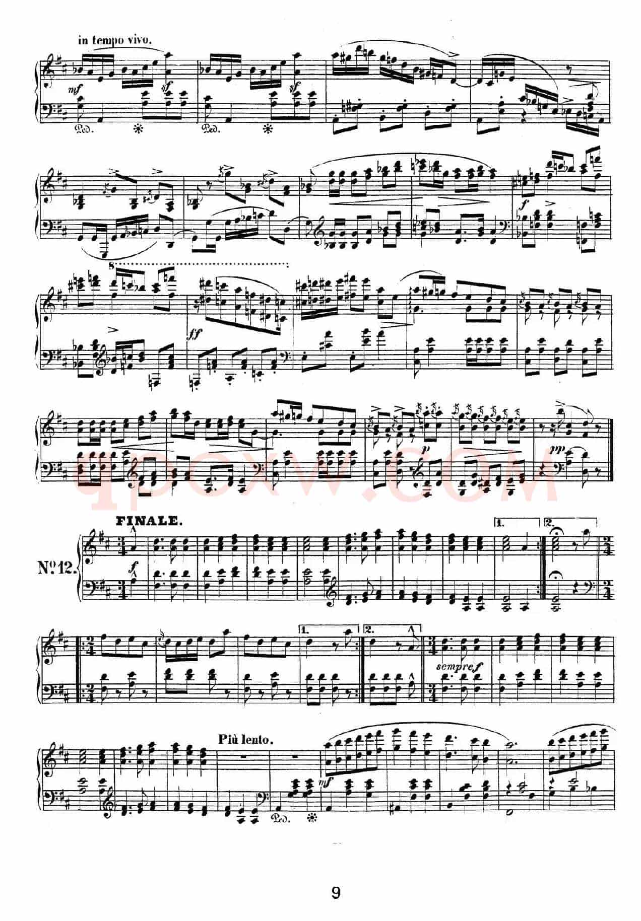Pappillons Op.2（蝴蝶）