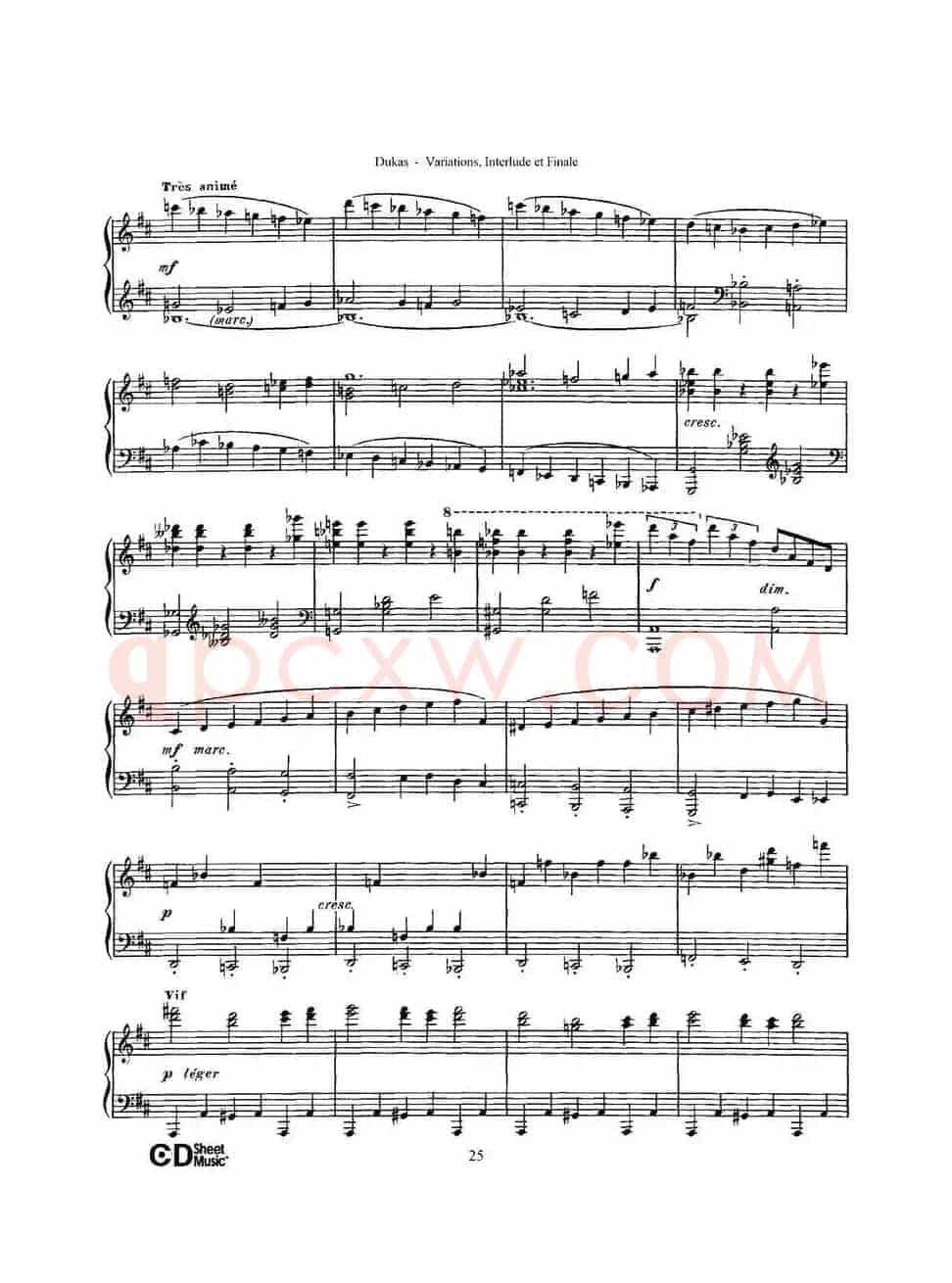Variations, Interlude & Finale on theme de Rameau(拉摩主题变奏曲、间奏曲和终曲·第二部分)
