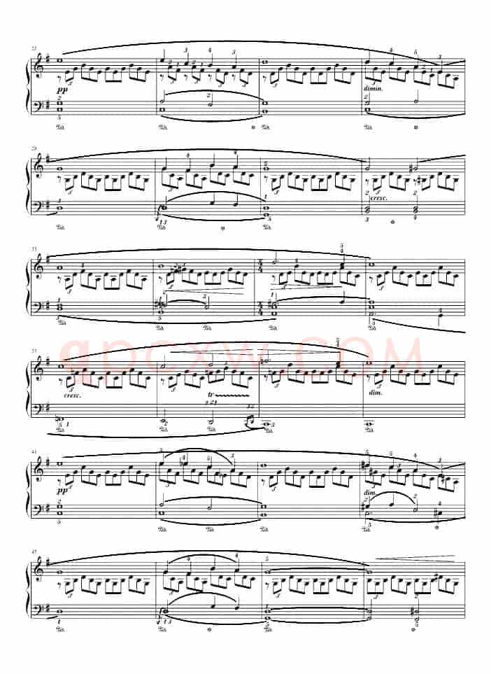 G大调即兴曲（Op.90,No.3）