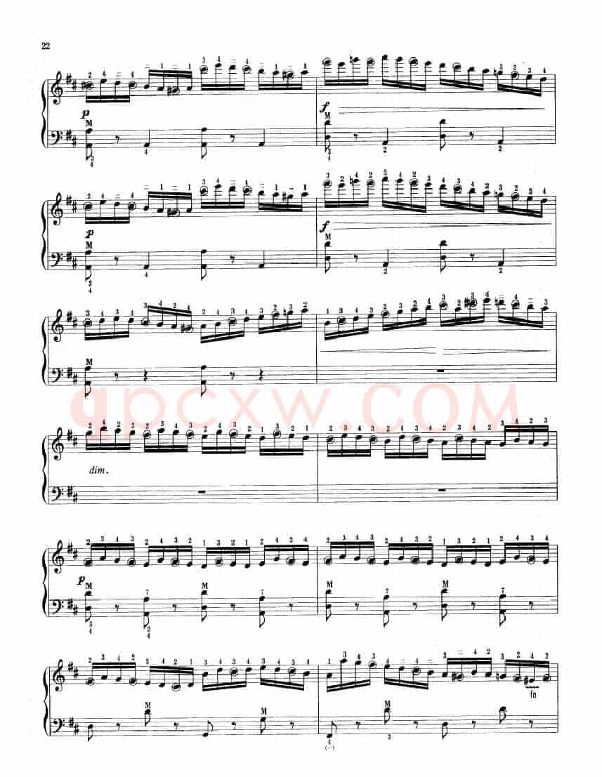 练习曲（Op.740 No.3）