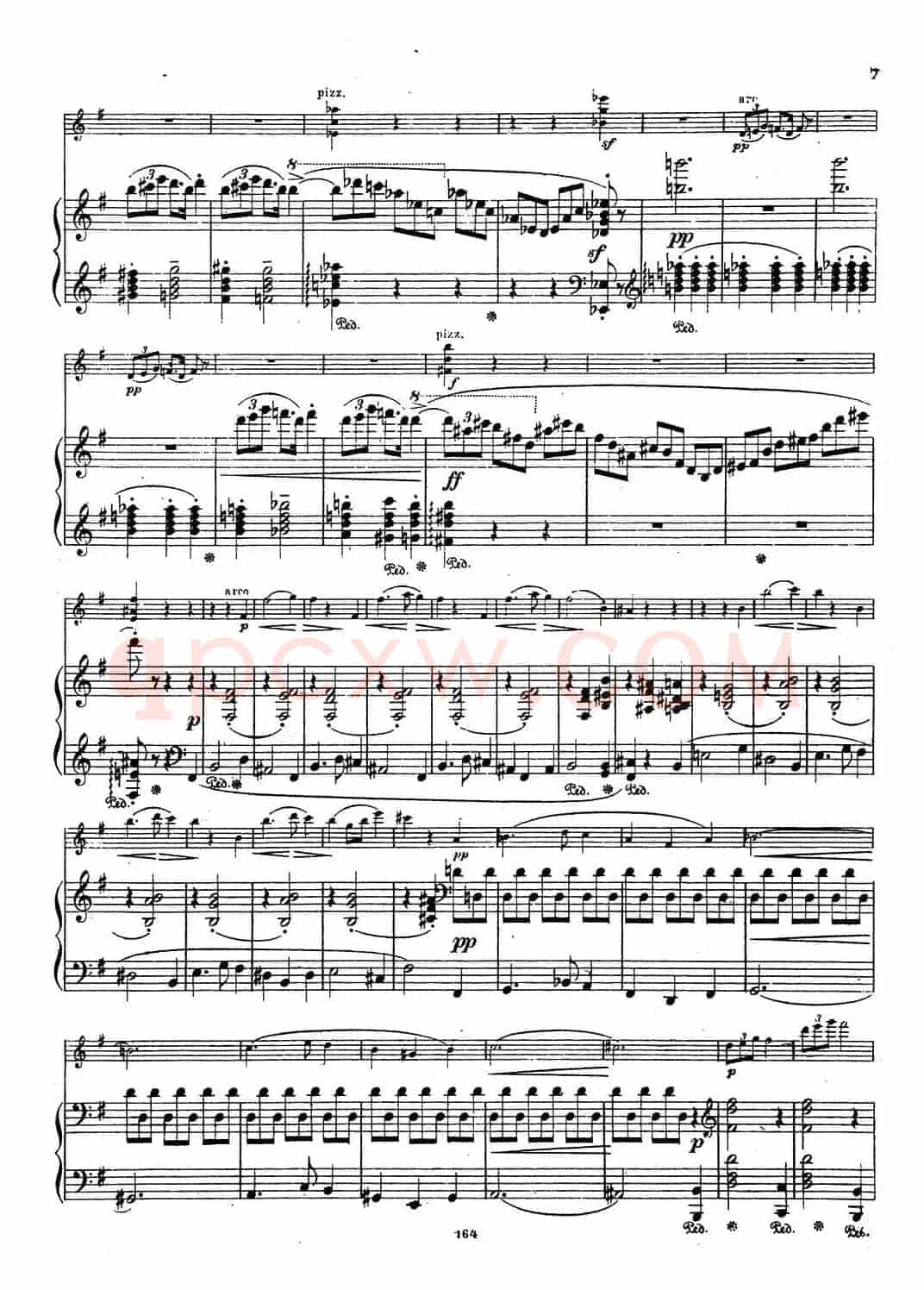 VIOLIN SONATA No.2 in G major（G大调第二小提琴奏鸣曲）（Ⅰ）（小提琴+钢琴伴奏）