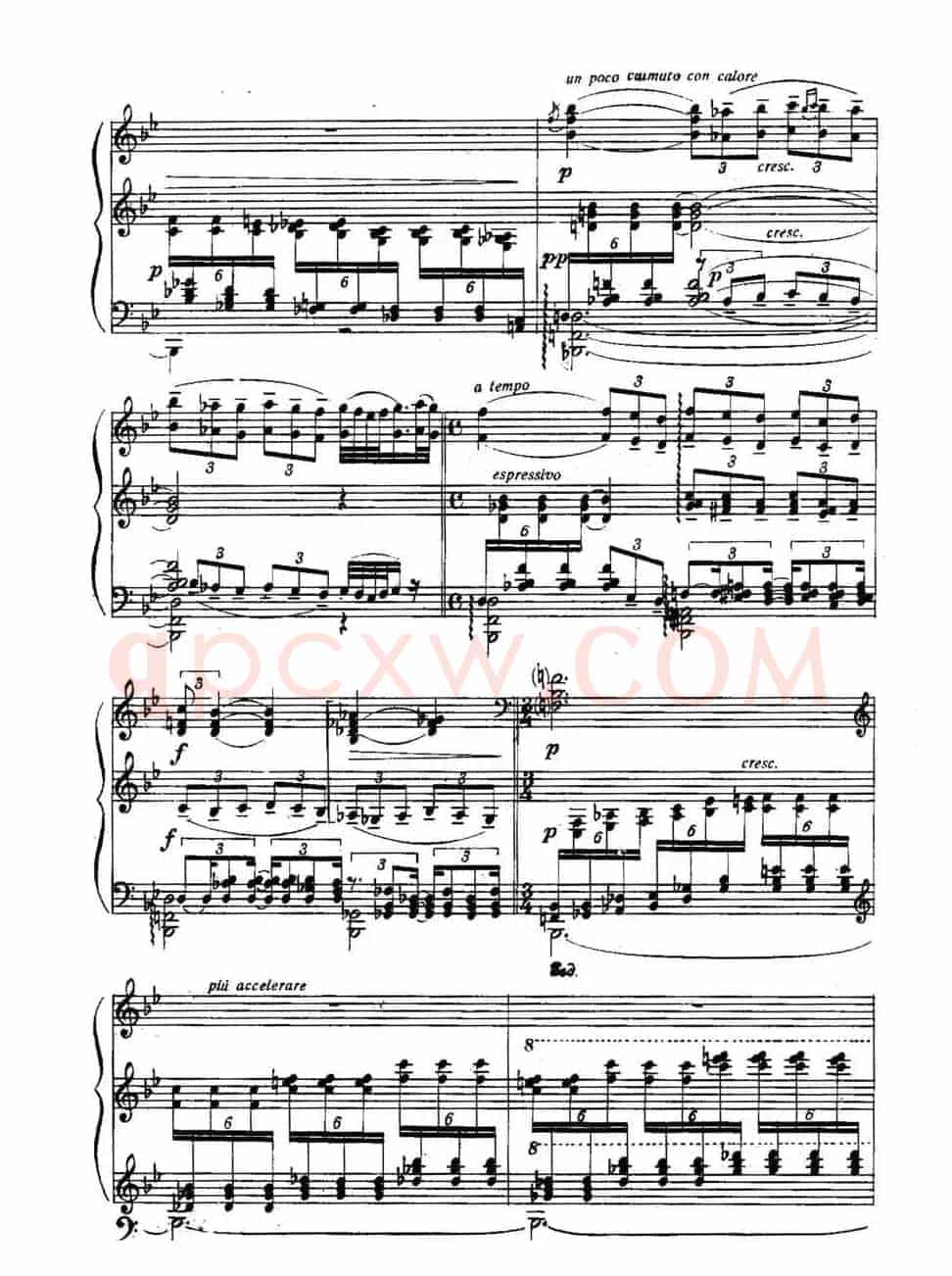 Six Préludes Exotiques Op·17（6首特色前奏曲·5）